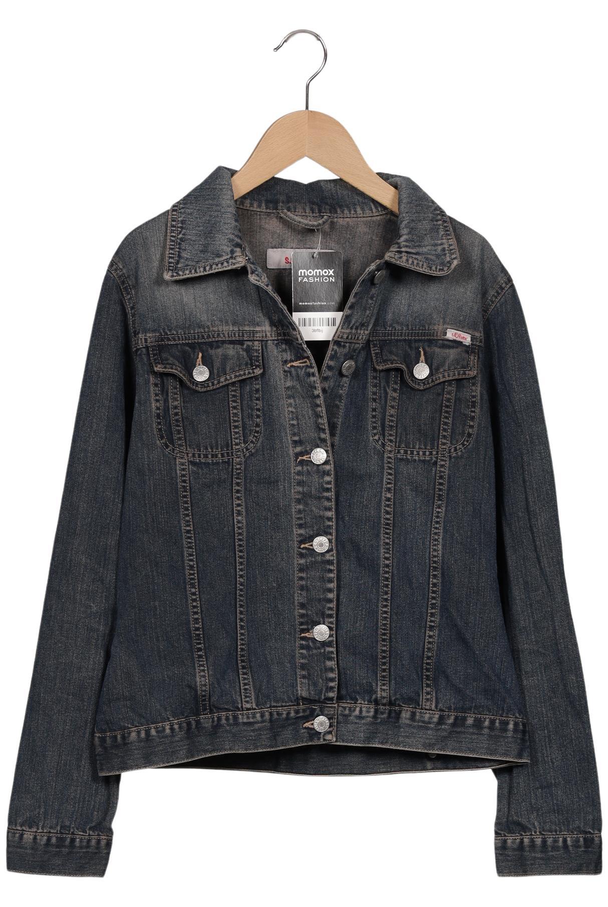 

s.Oliver Damen Jacke, blau, Gr. 38