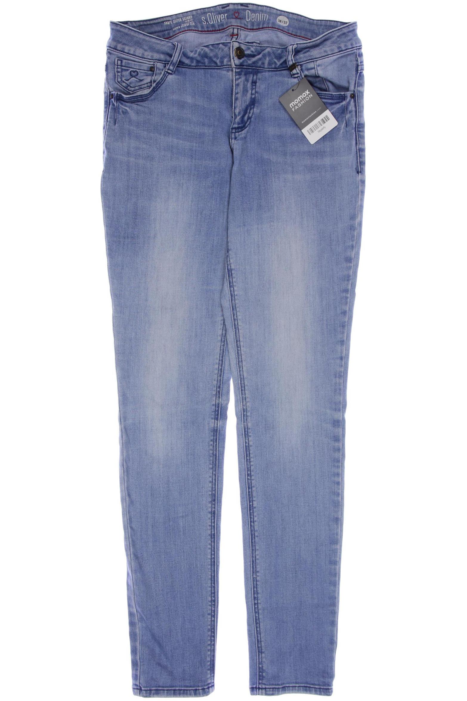 

s.Oliver Damen Jeans, blau