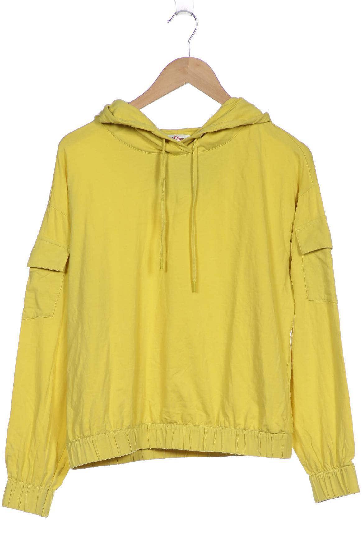 

s.Oliver Damen Kapuzenpullover, gelb