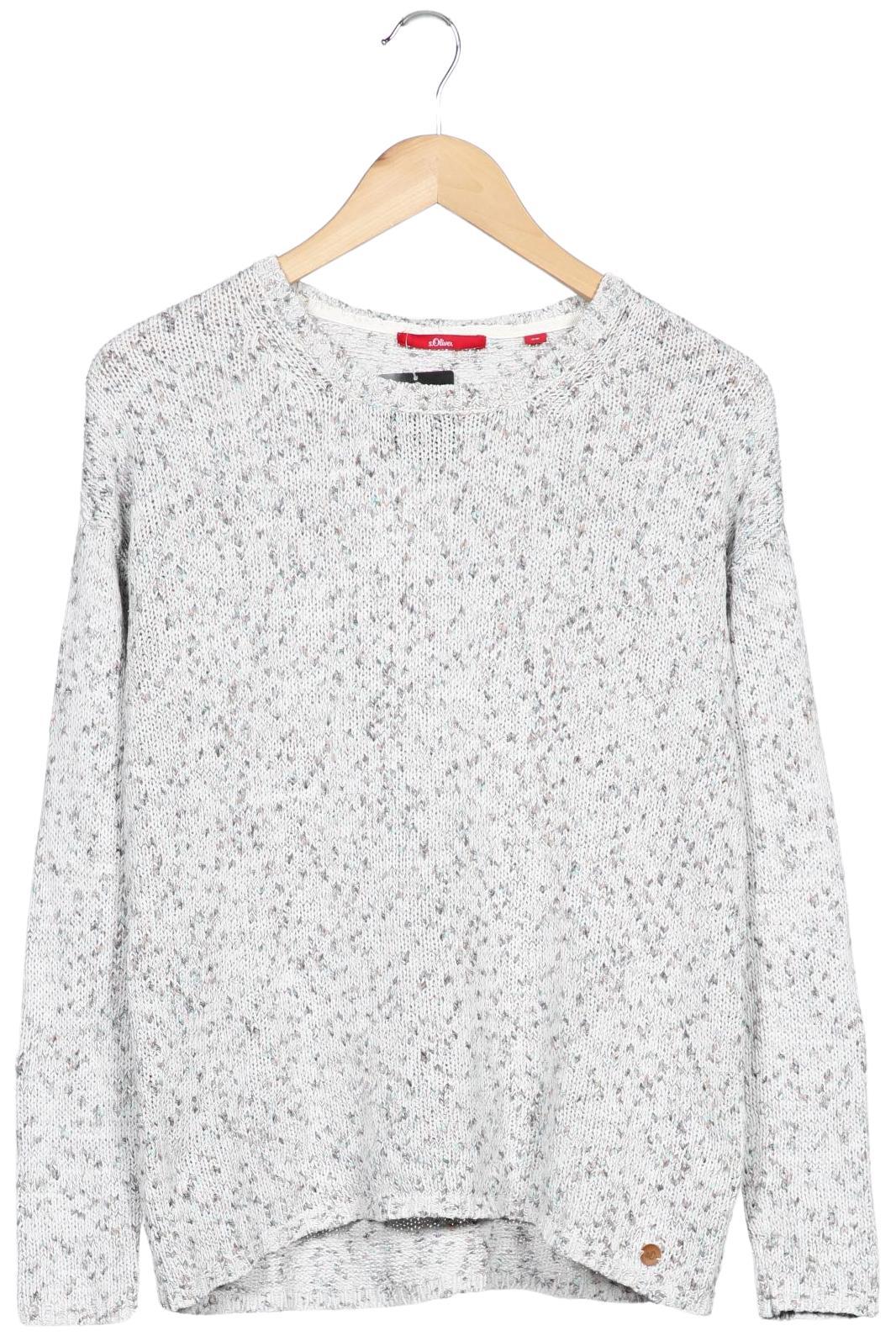 

s.Oliver Damen Pullover, grau, Gr. 38