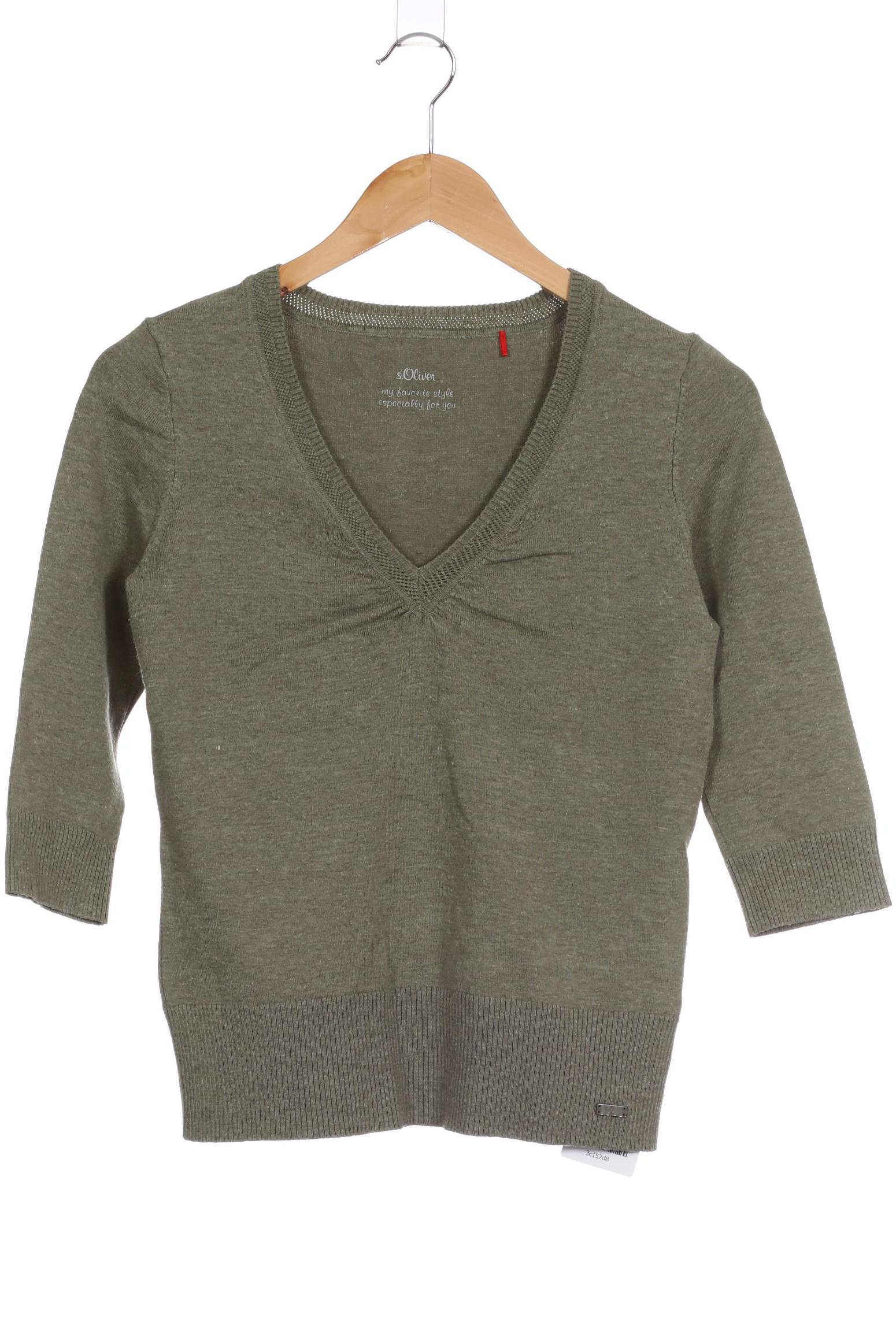 

s.Oliver Damen Pullover, grün, Gr.