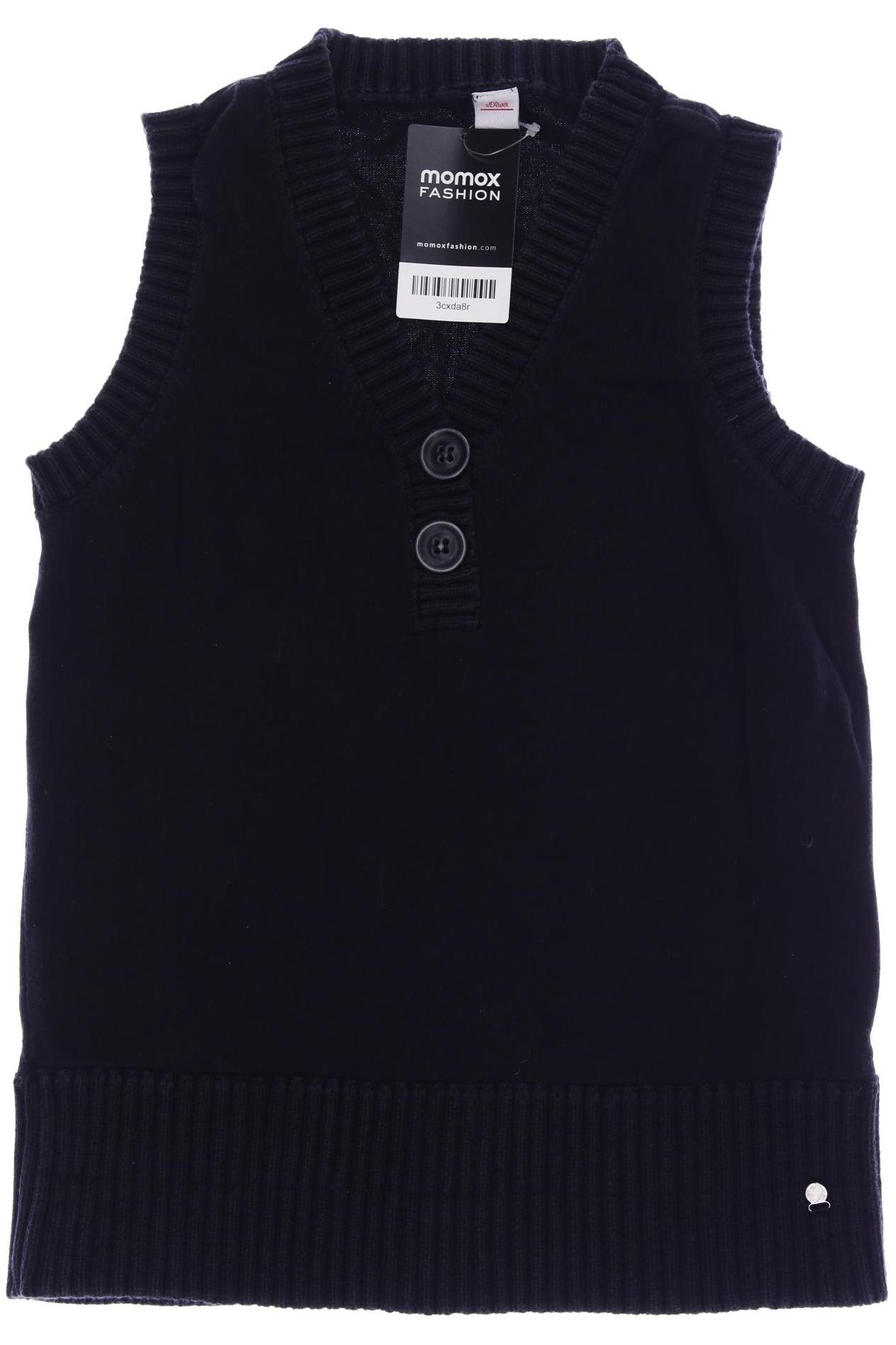 

s.Oliver Damen Pullover, schwarz