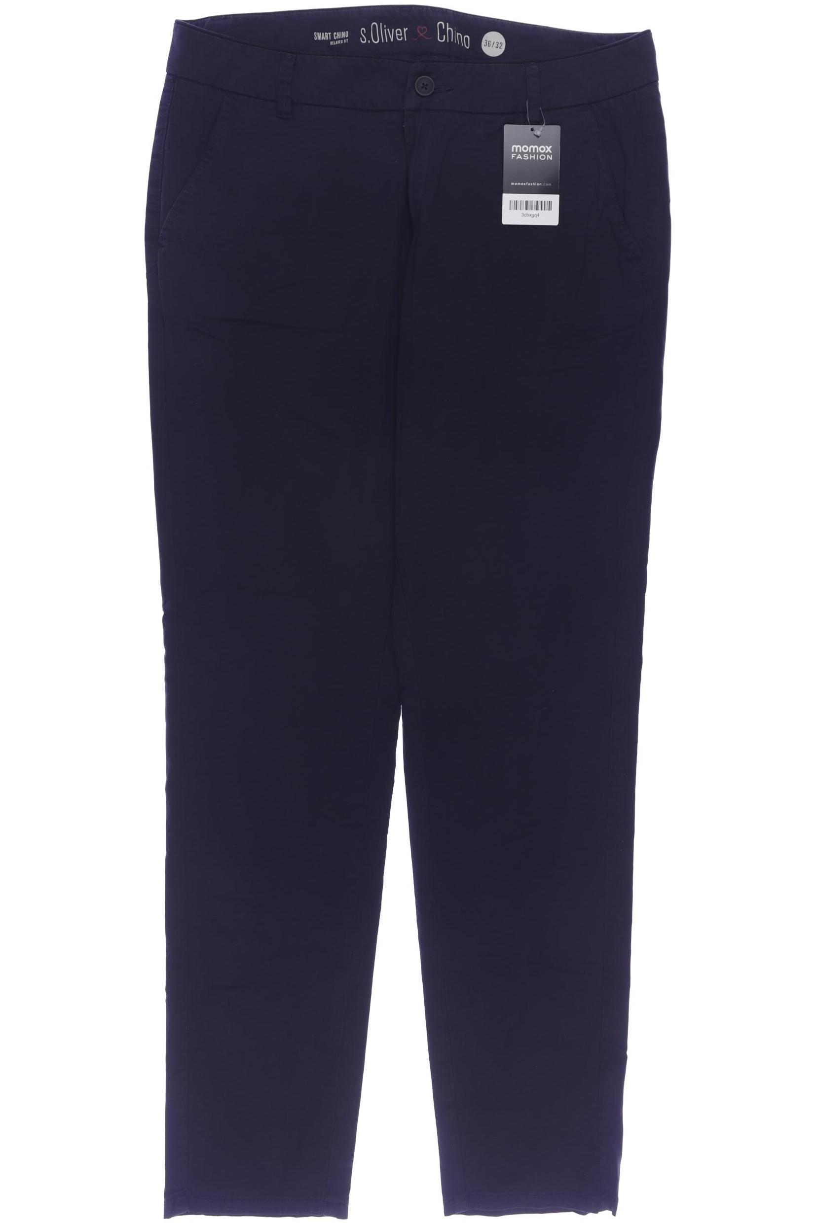 

s.Oliver Damen Stoffhose, marineblau, Gr. 36