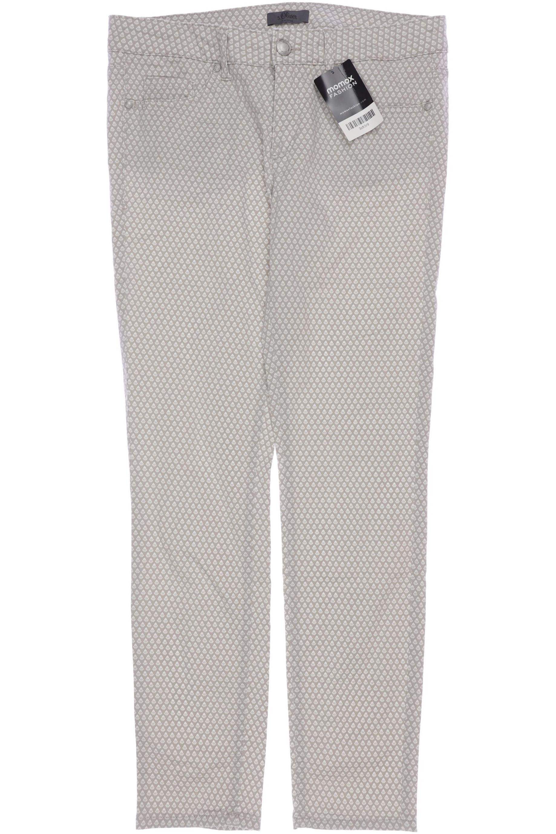 

s.Oliver Damen Stoffhose, beige, Gr. 38