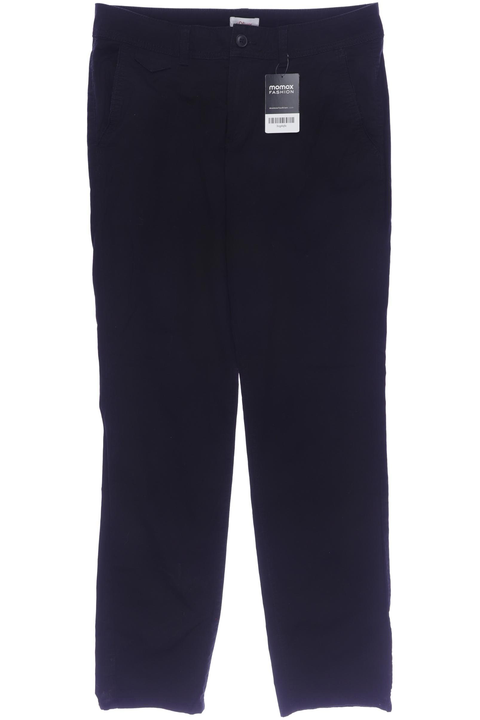 

s.Oliver Damen Stoffhose, schwarz, Gr. 38