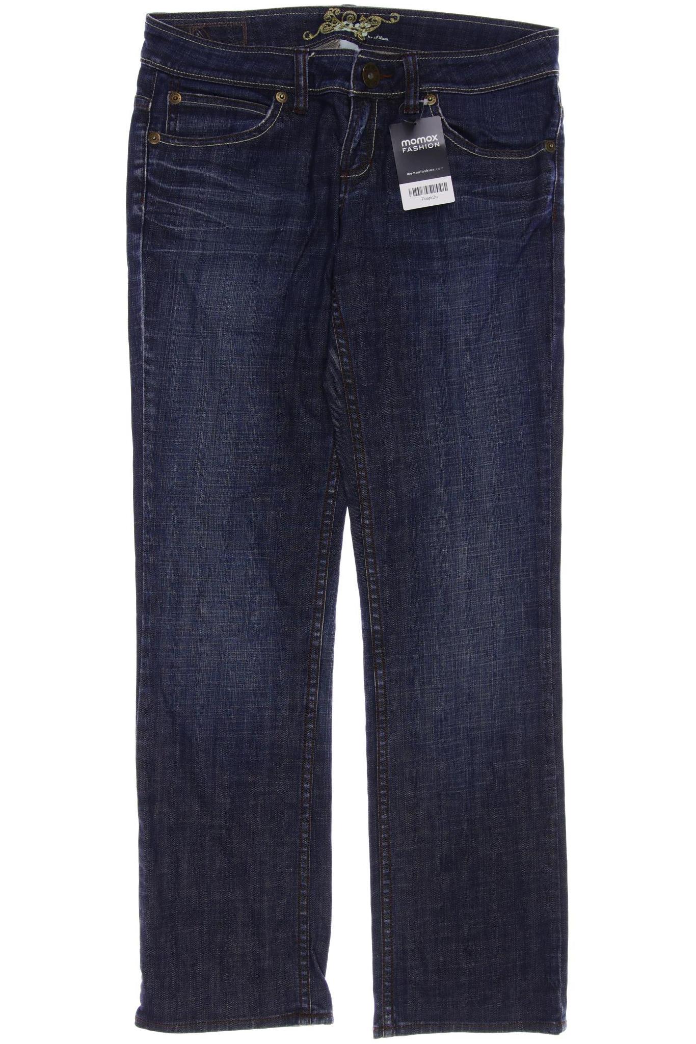 

s.Oliver Damen Jeans, marineblau