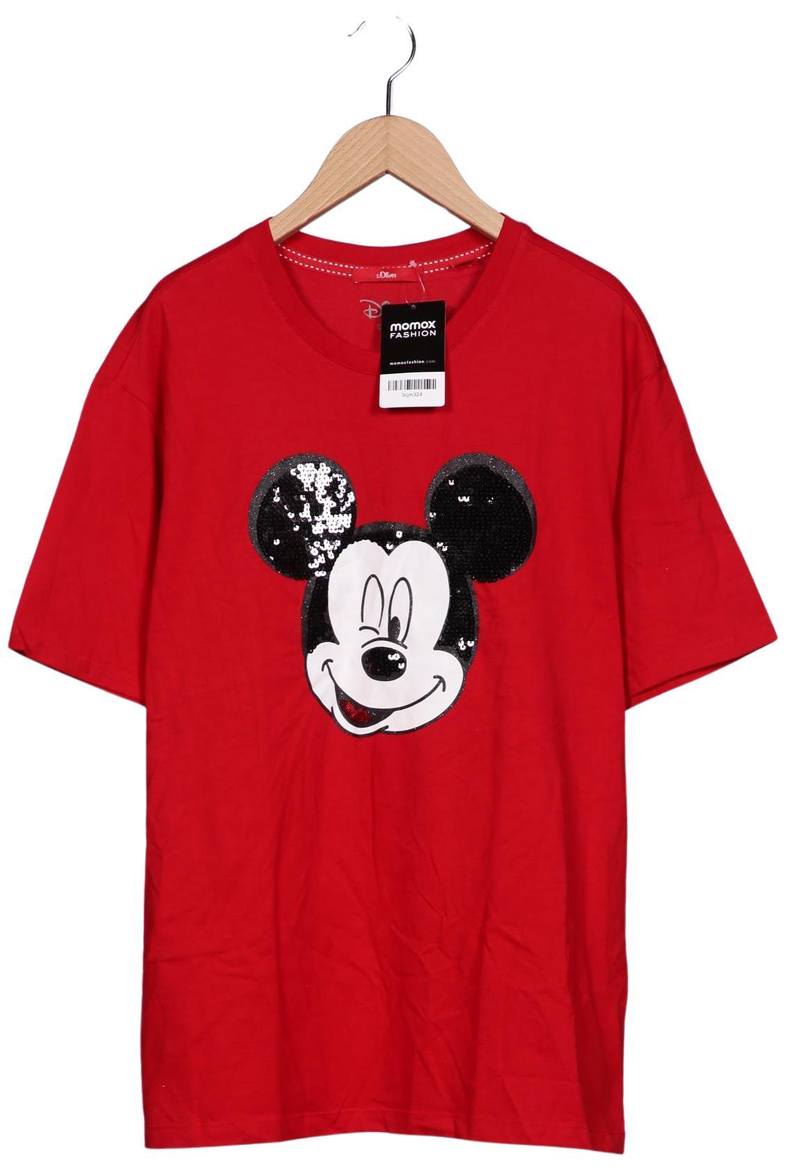

s.Oliver Damen T-Shirt, rot, Gr. 38