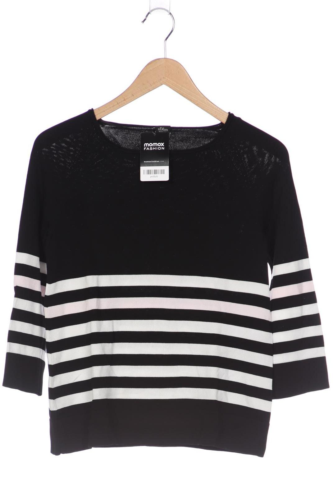 

s.Oliver Damen Pullover, schwarz, Gr. 34