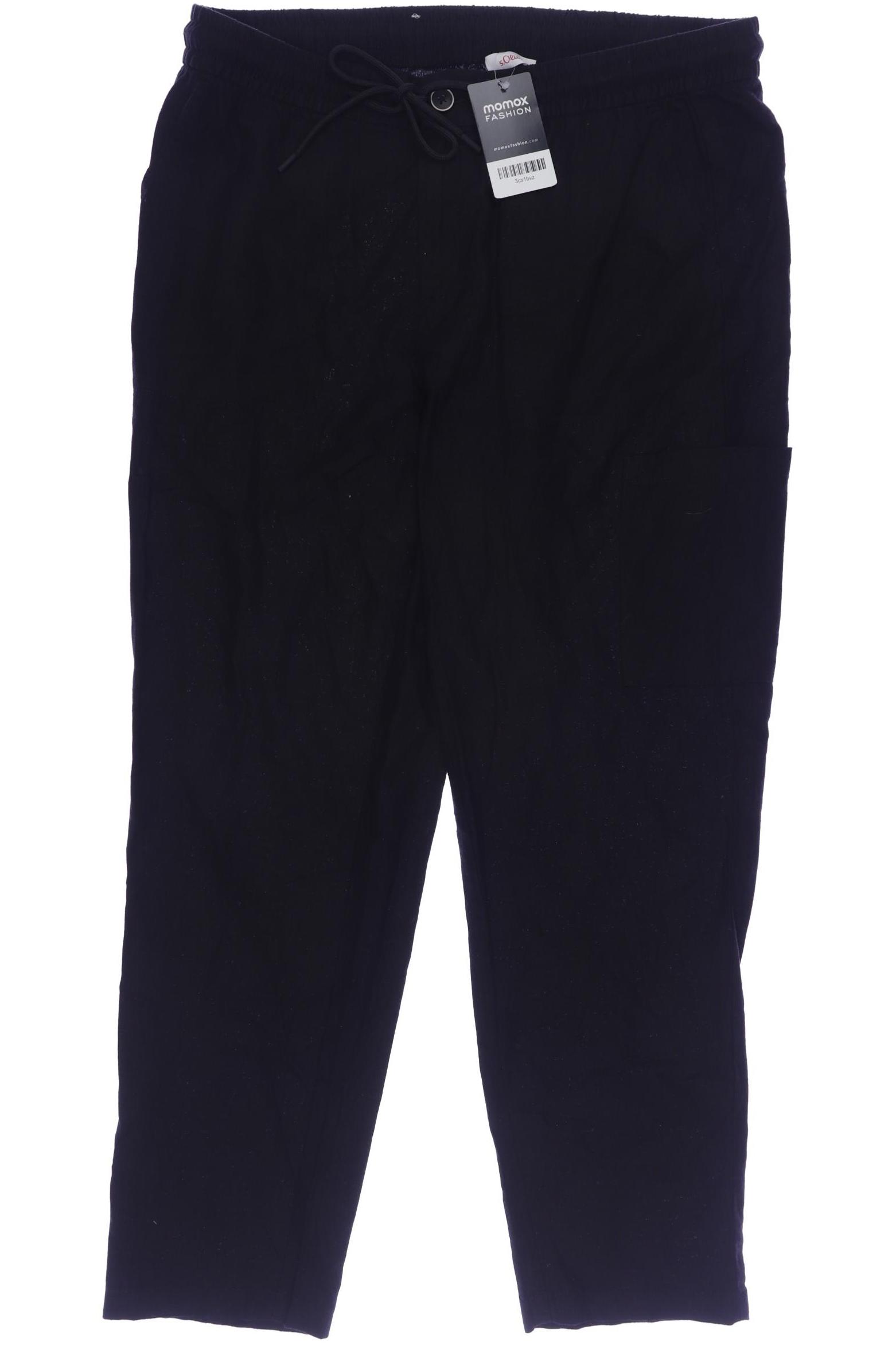 

s.Oliver Damen Stoffhose, schwarz, Gr. 42