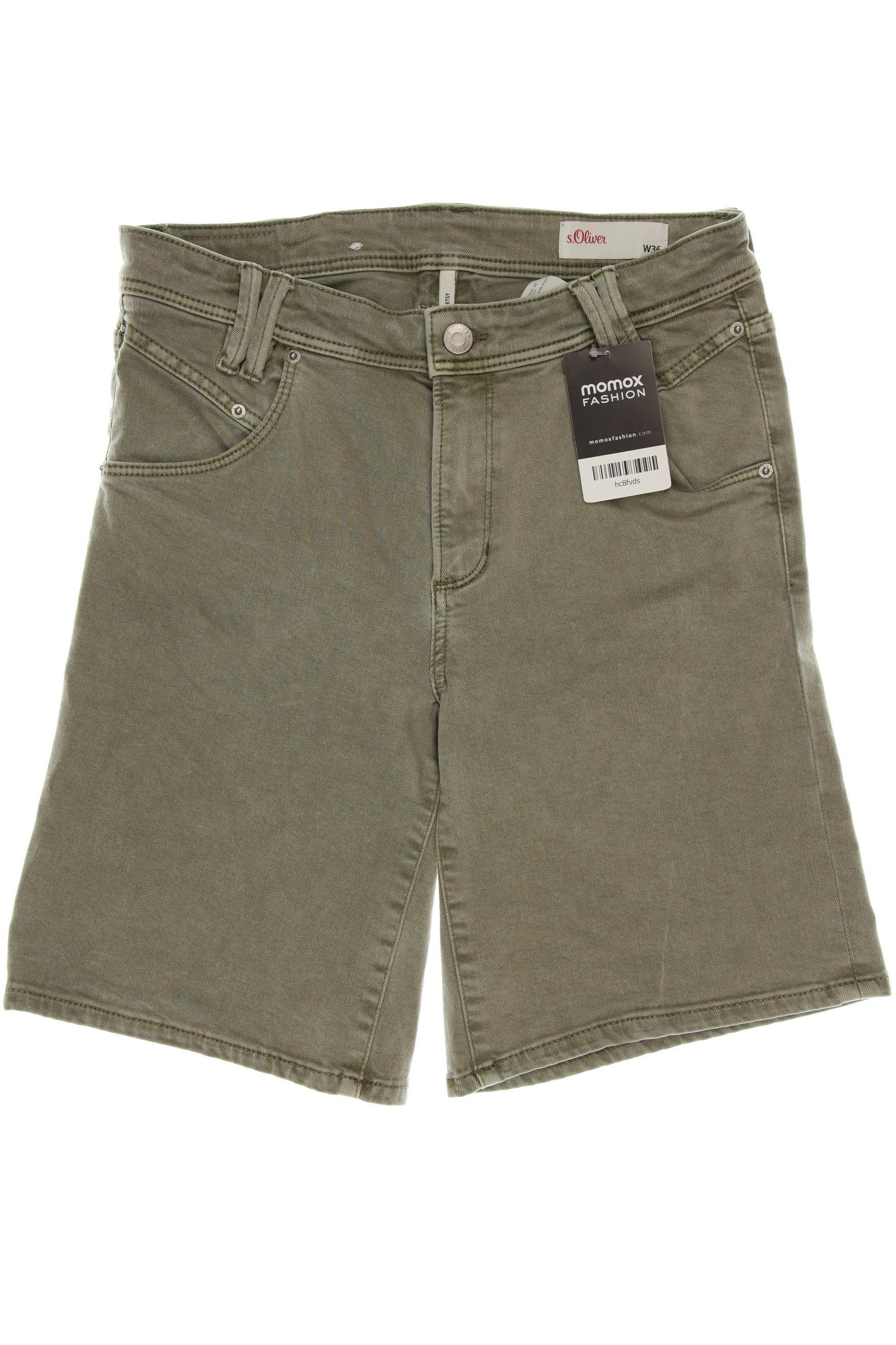 

s.Oliver Damen Shorts, grün, Gr. 36