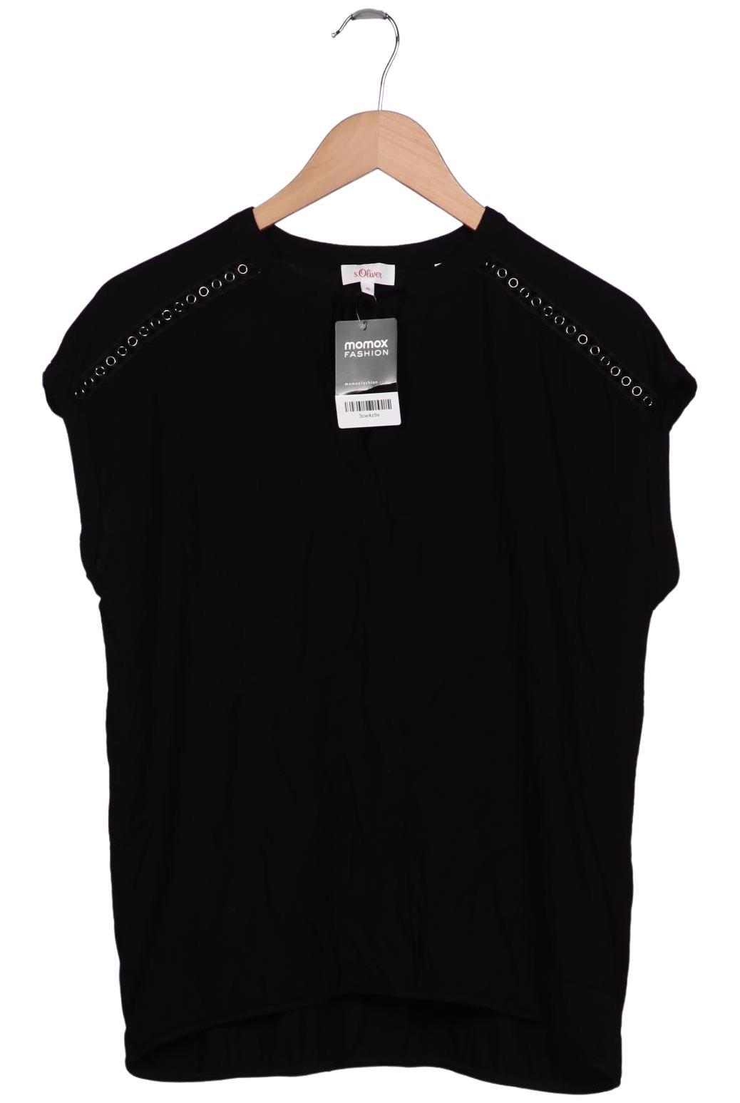 

s.Oliver Damen T-Shirt, schwarz, Gr. 40