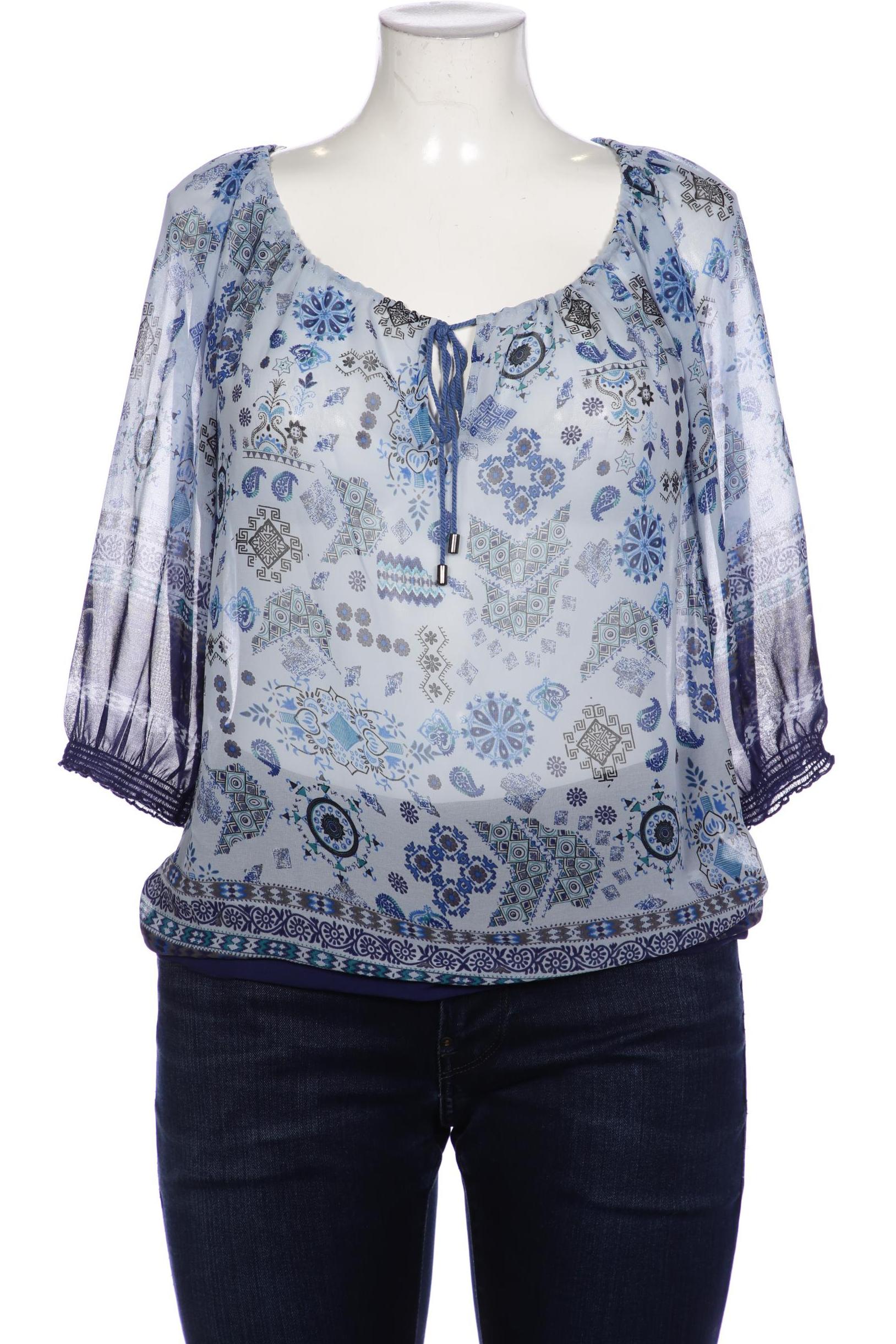 

s.Oliver Damen Bluse, blau, Gr. 42
