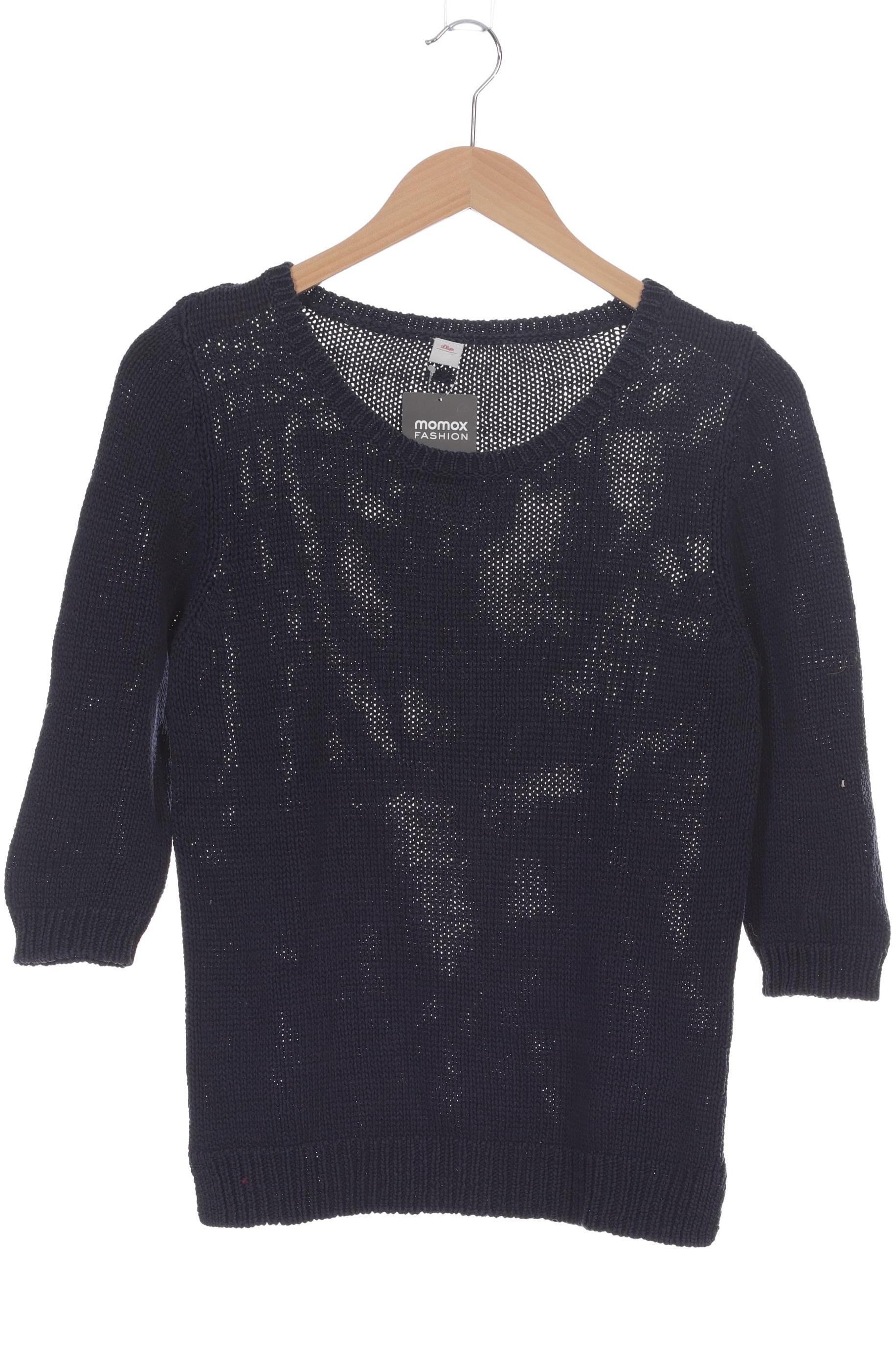 

s.Oliver Damen Pullover, blau, Gr. 46