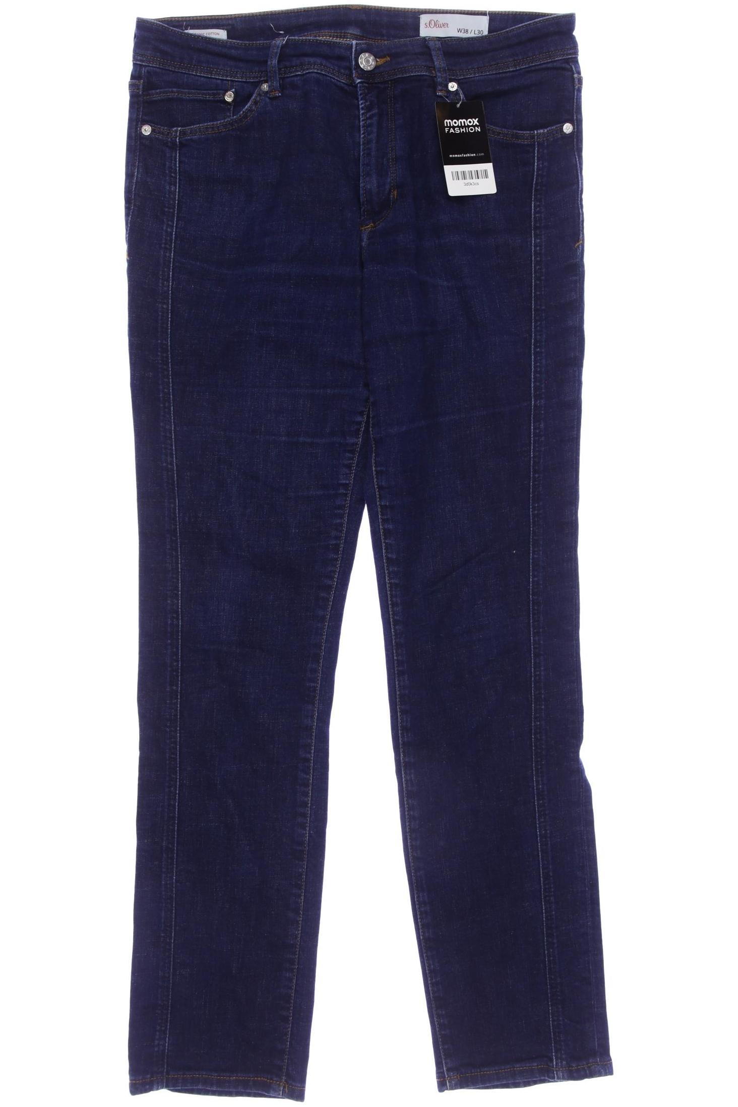 

s.Oliver Damen Jeans, marineblau, Gr. 38
