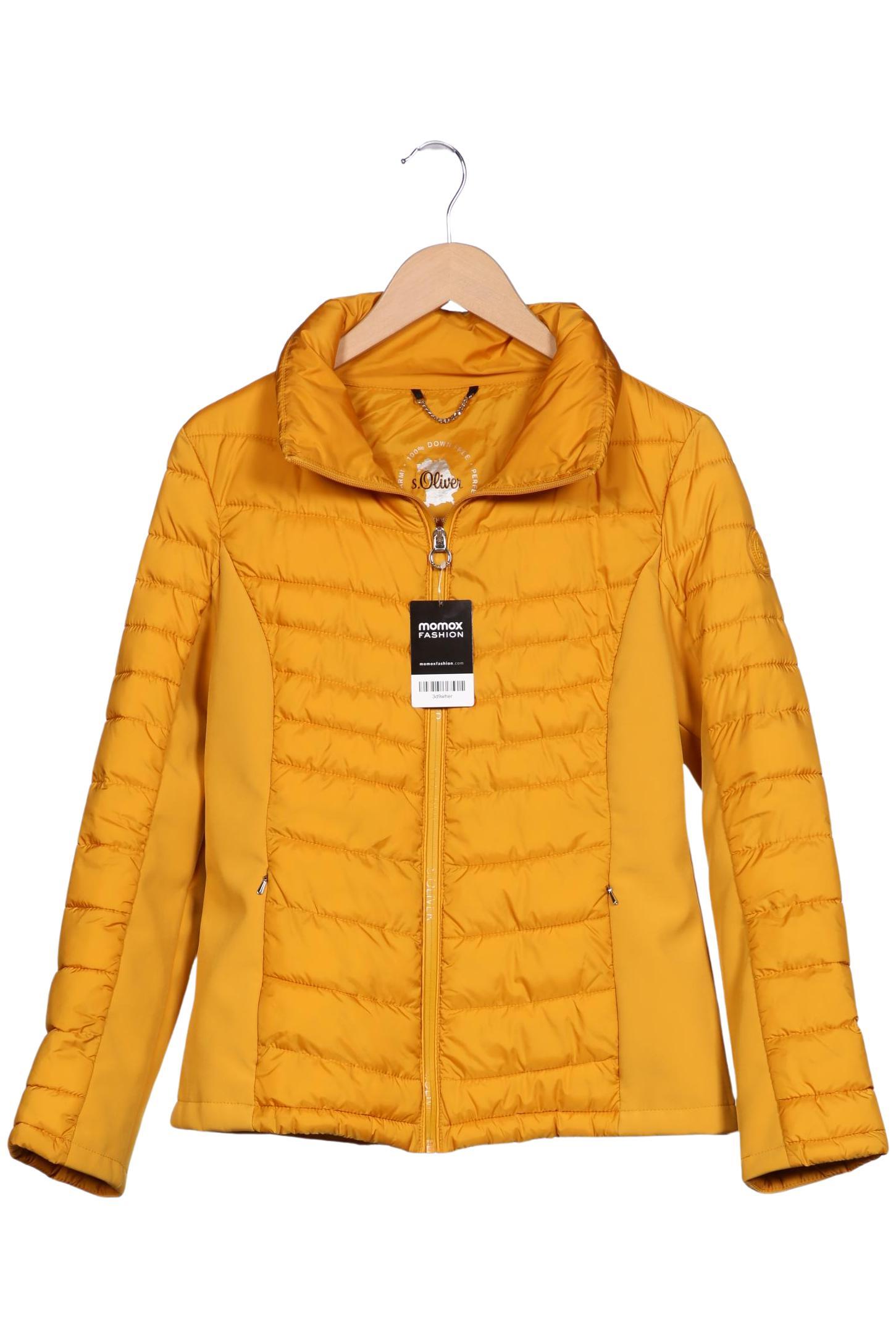 

s.Oliver Damen Jacke, gelb, Gr. 40
