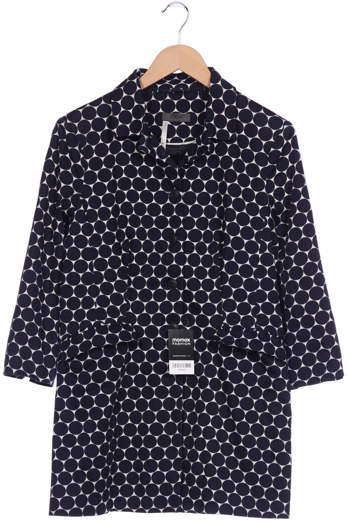 

s.Oliver Damen Mantel, marineblau