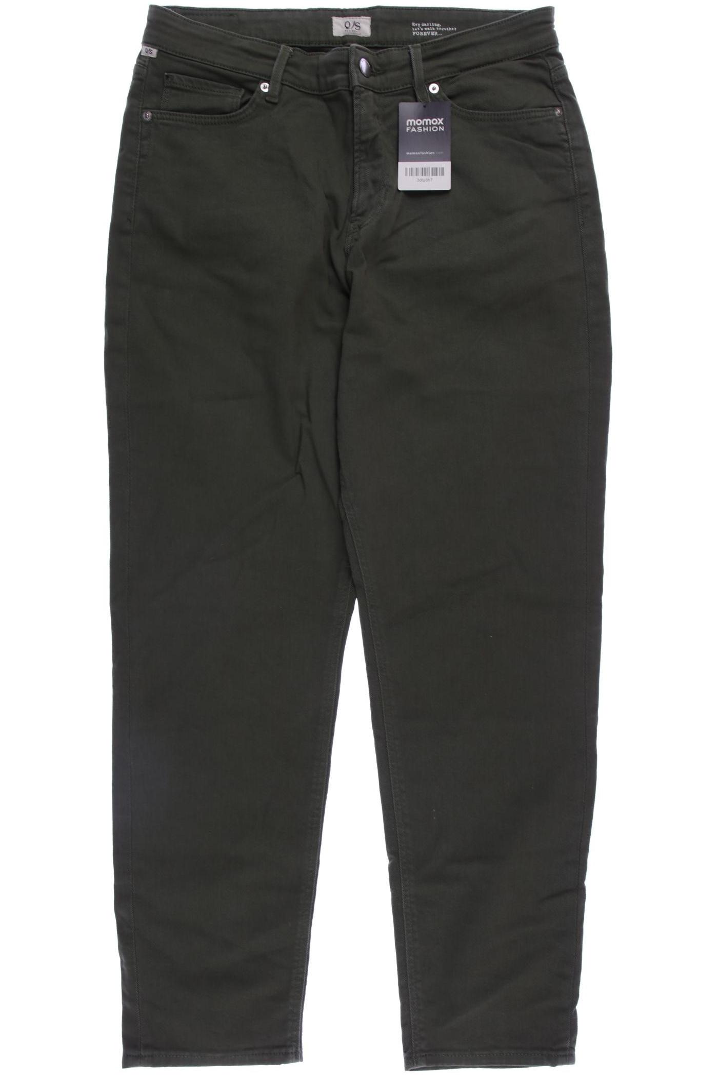 

s.Oliver Damen Jeans, grün
