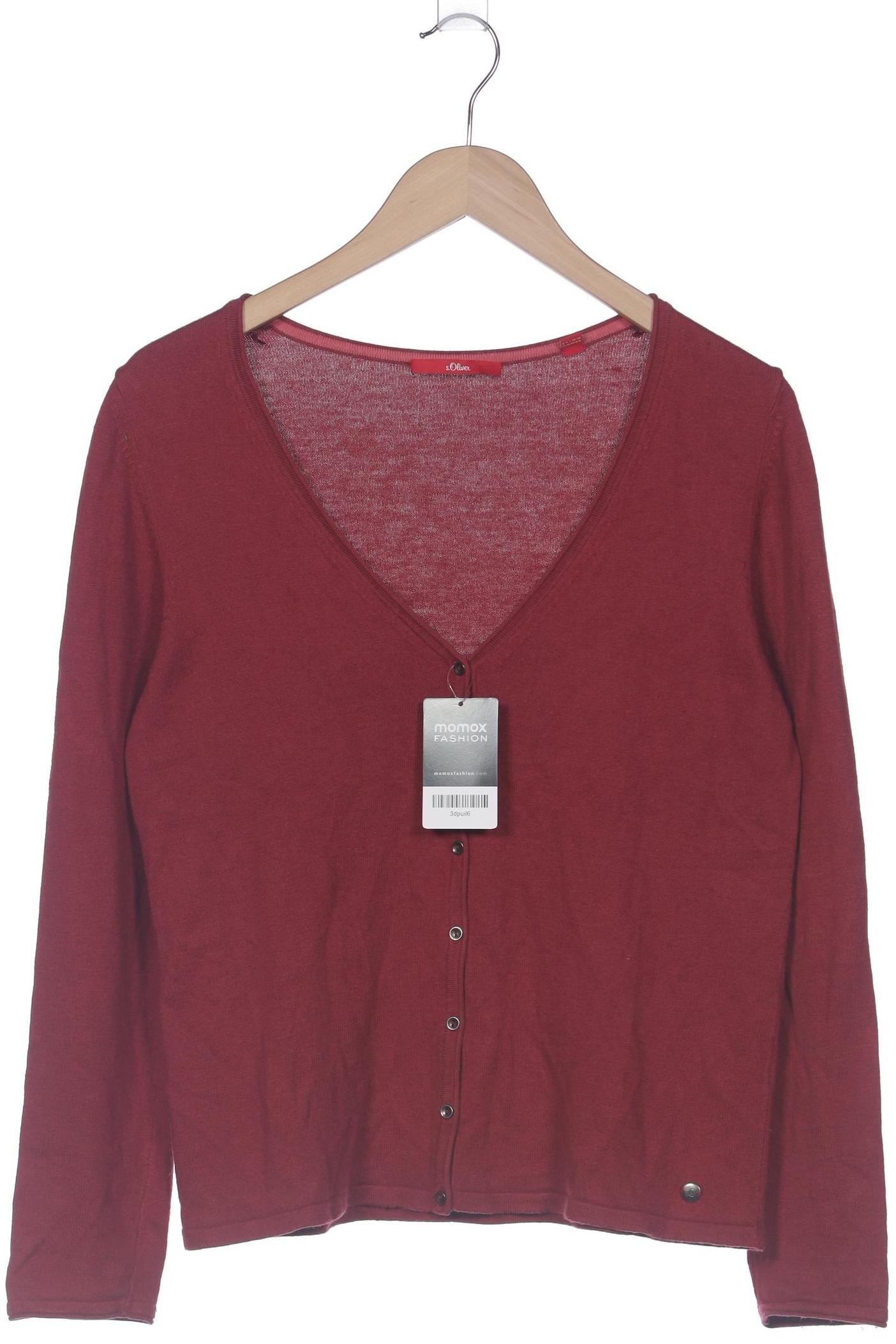 

s.Oliver Damen Strickjacke, rot, Gr. 40