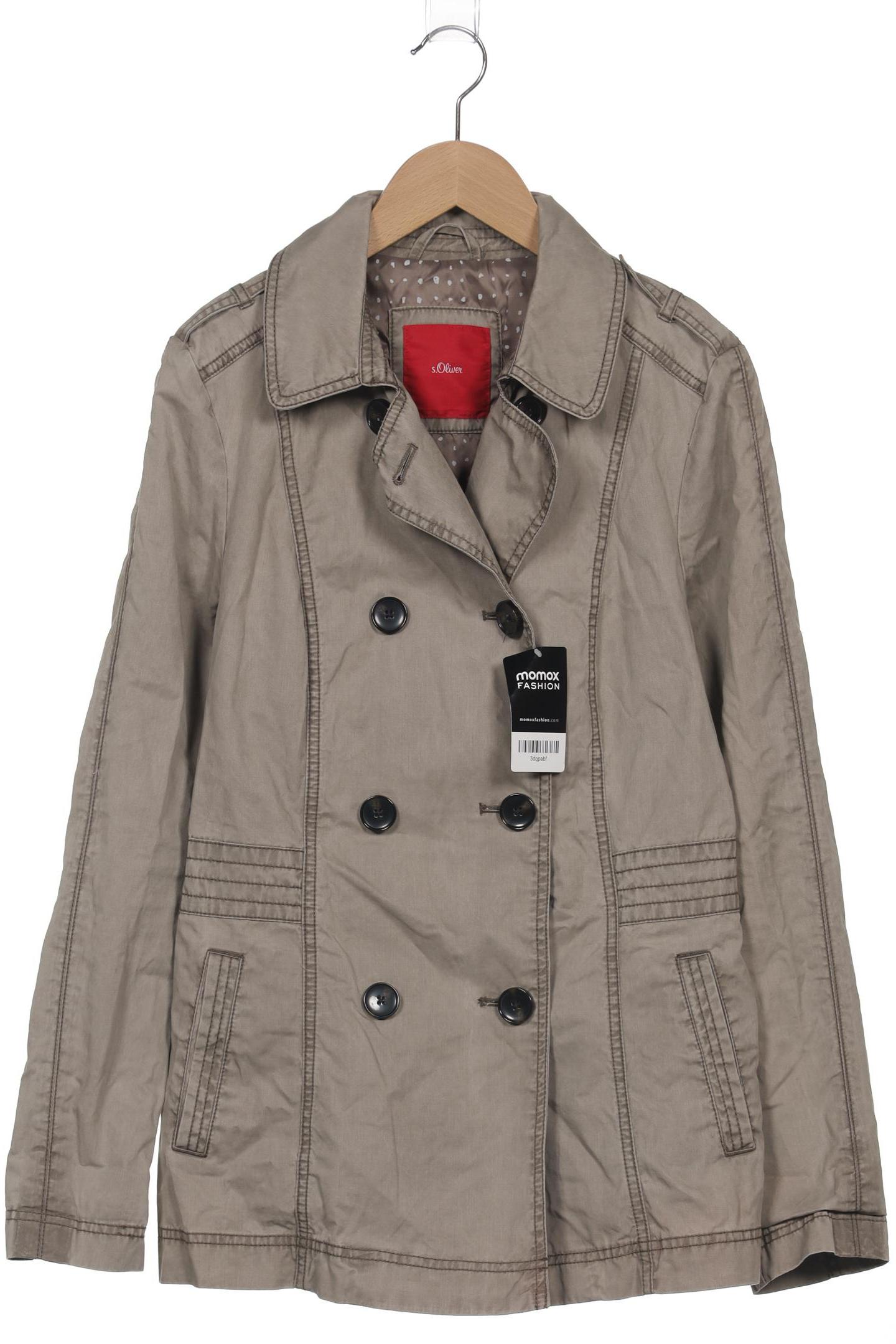 

s.Oliver Damen Jacke, grün, Gr. 36