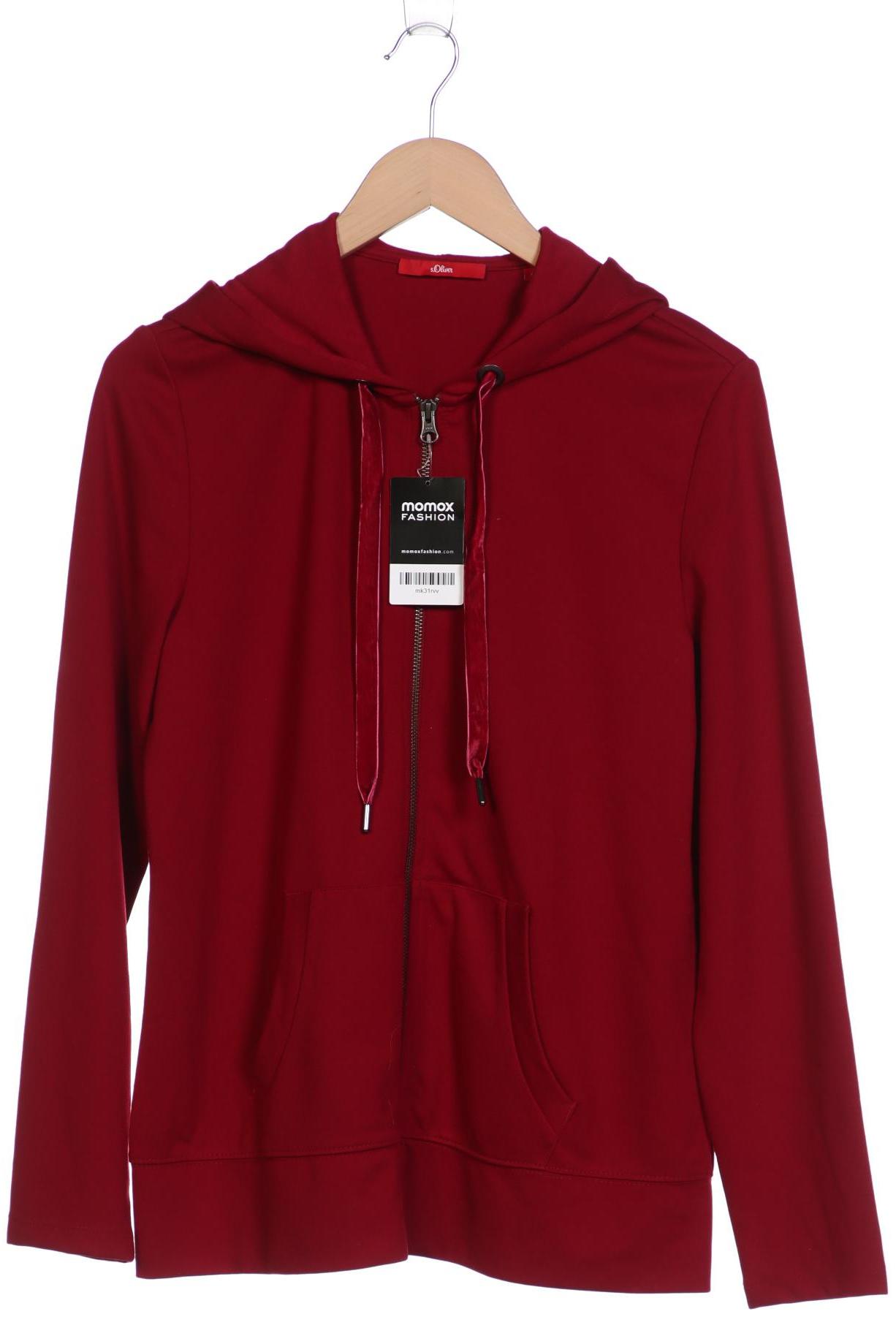 

s.Oliver Damen Kapuzenpullover, bordeaux, Gr. 40