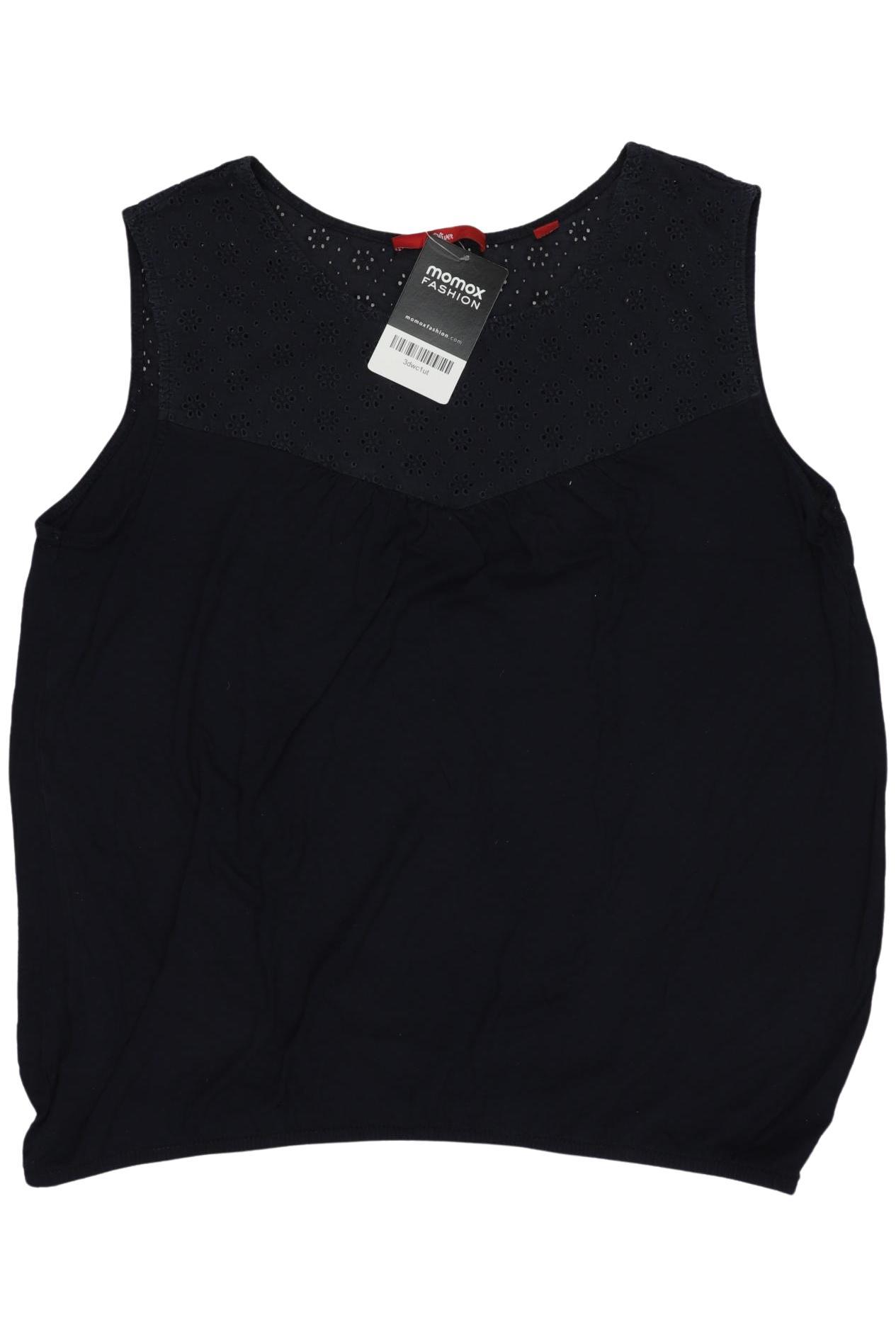 

s.Oliver Damen Top, marineblau, Gr. 40