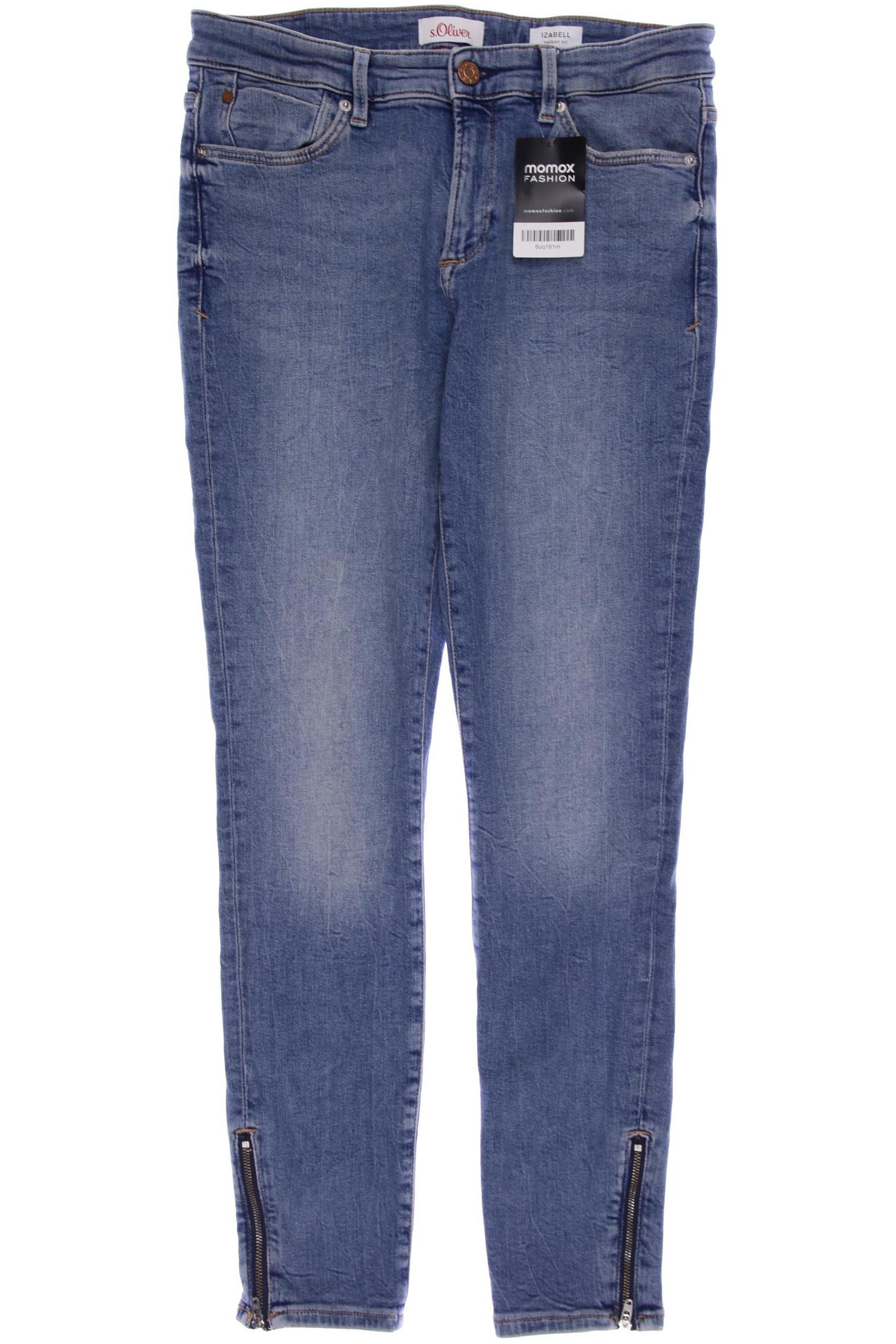 

s.Oliver Damen Jeans, blau