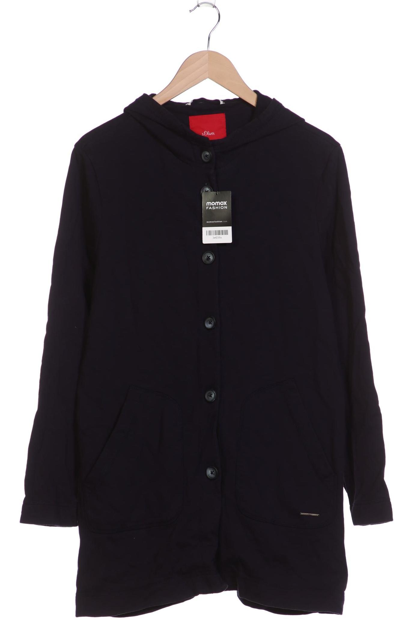 

s.Oliver Damen Kapuzenpullover, marineblau, Gr. 38