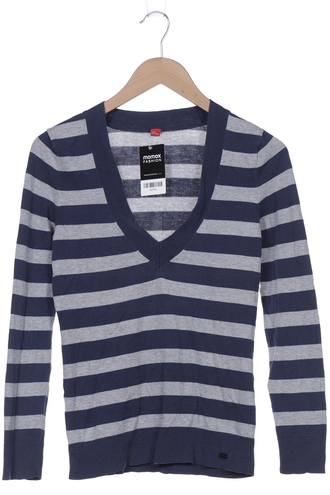 

s.Oliver Damen Pullover, blau, Gr. 36
