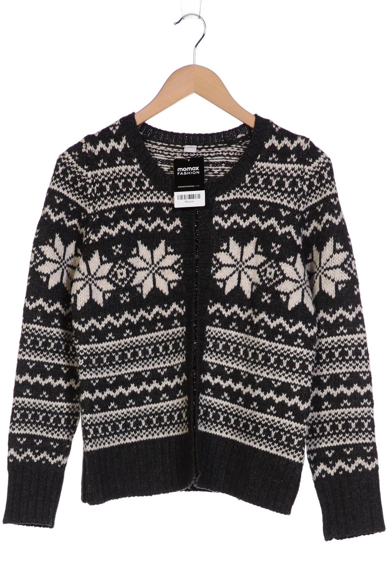 

s.Oliver Damen Strickjacke, grau, Gr. 40