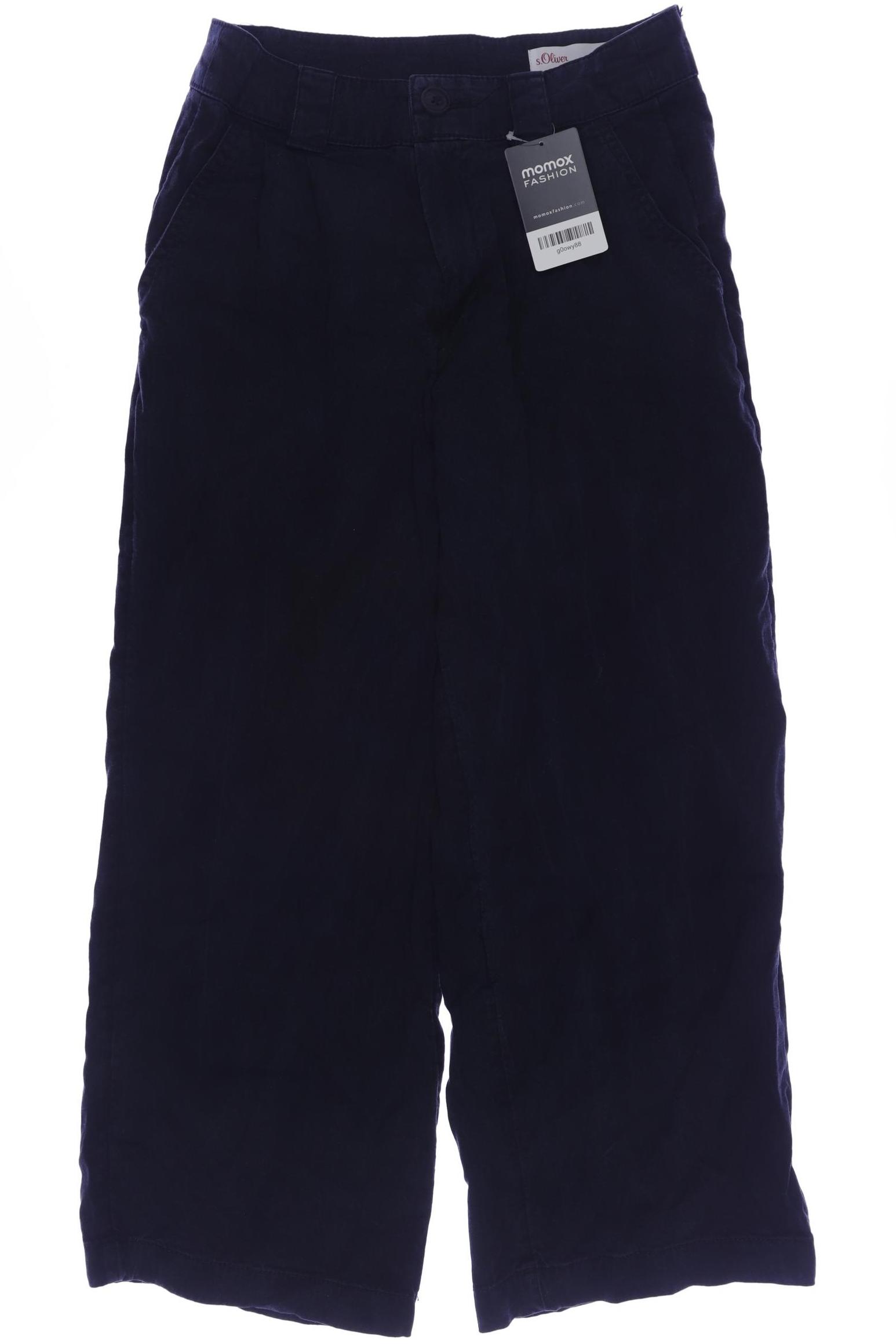 

s.Oliver Damen Stoffhose, marineblau, Gr. 34