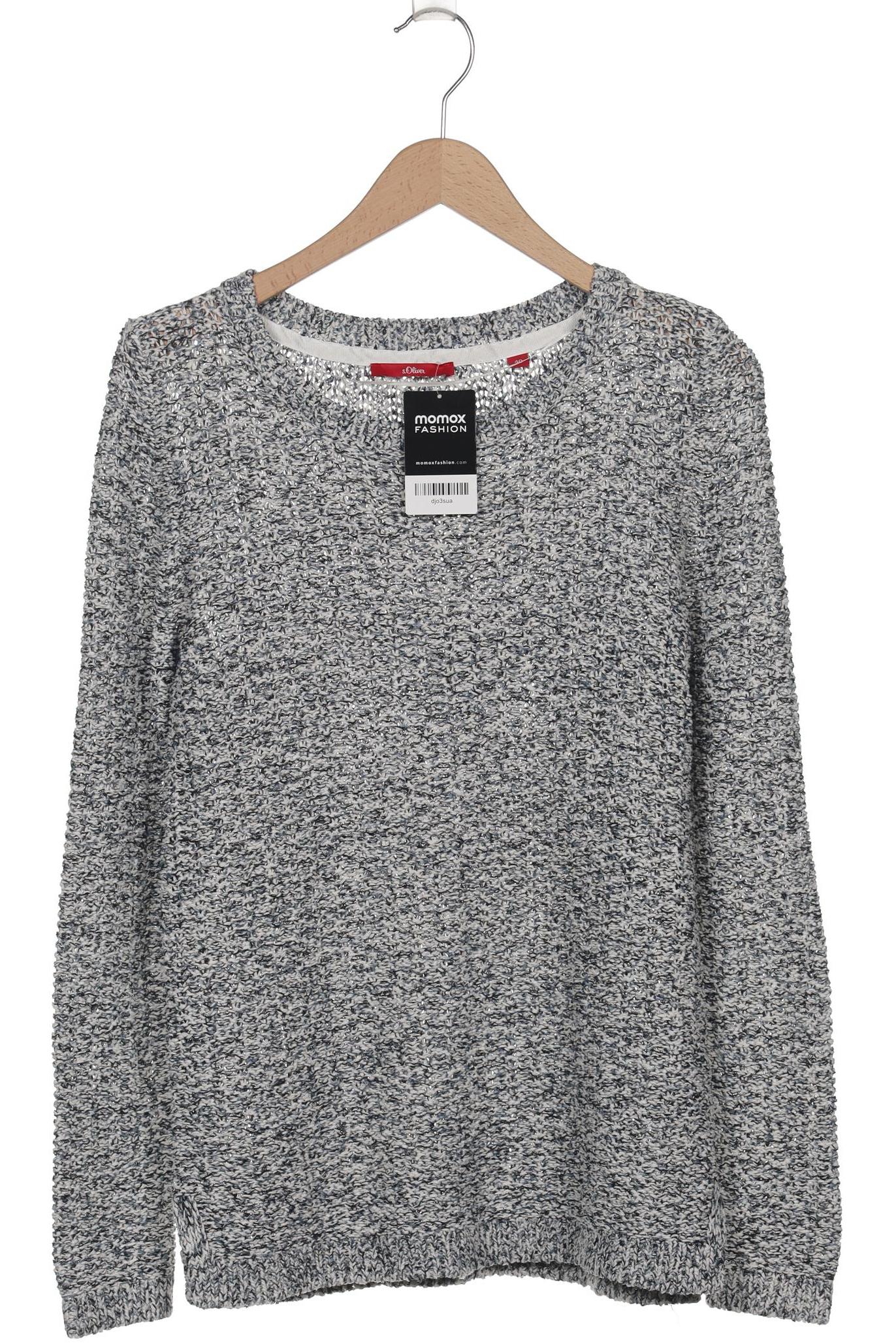 

s.Oliver Damen Pullover, grau, Gr. 40