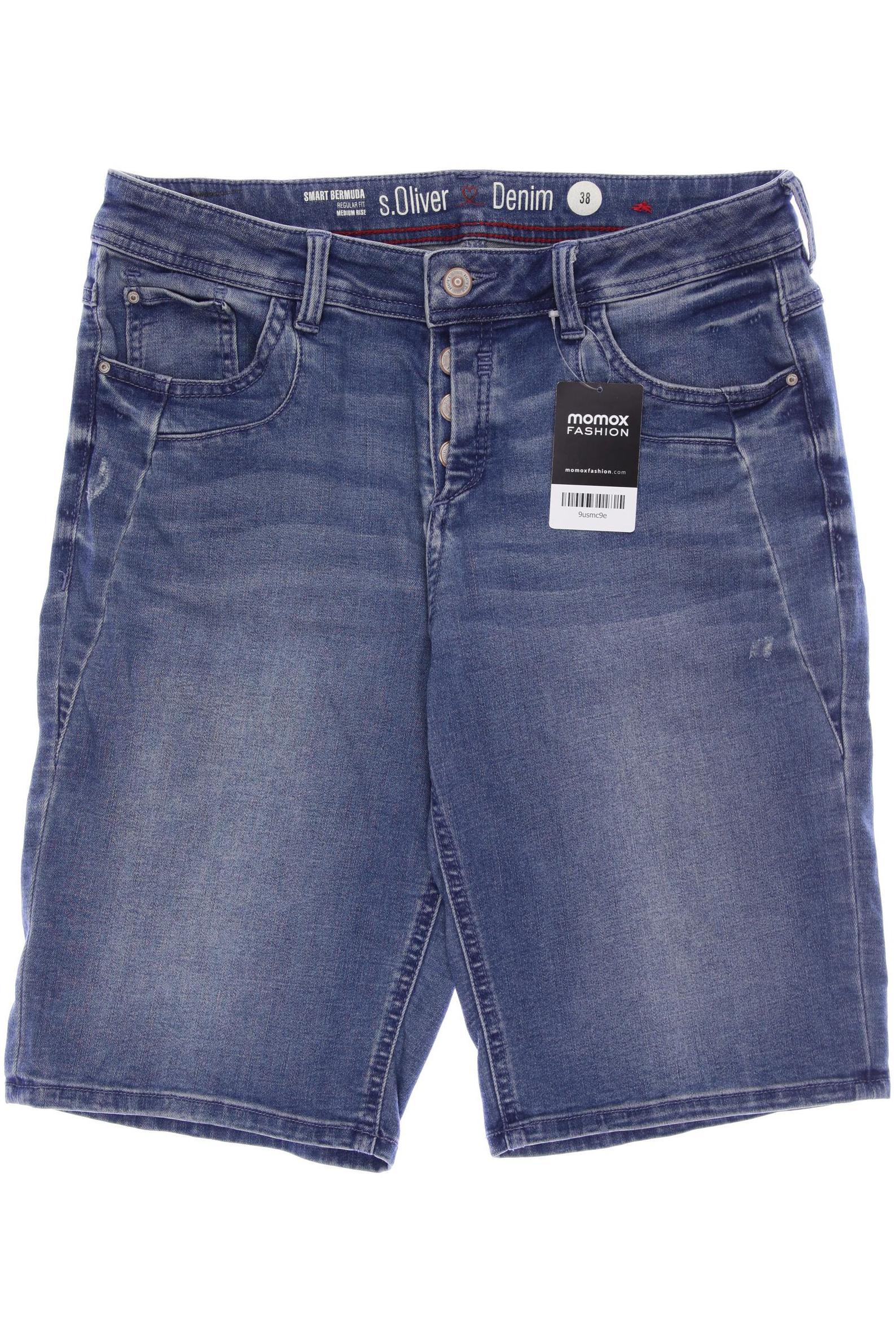 

s.Oliver Damen Shorts, blau