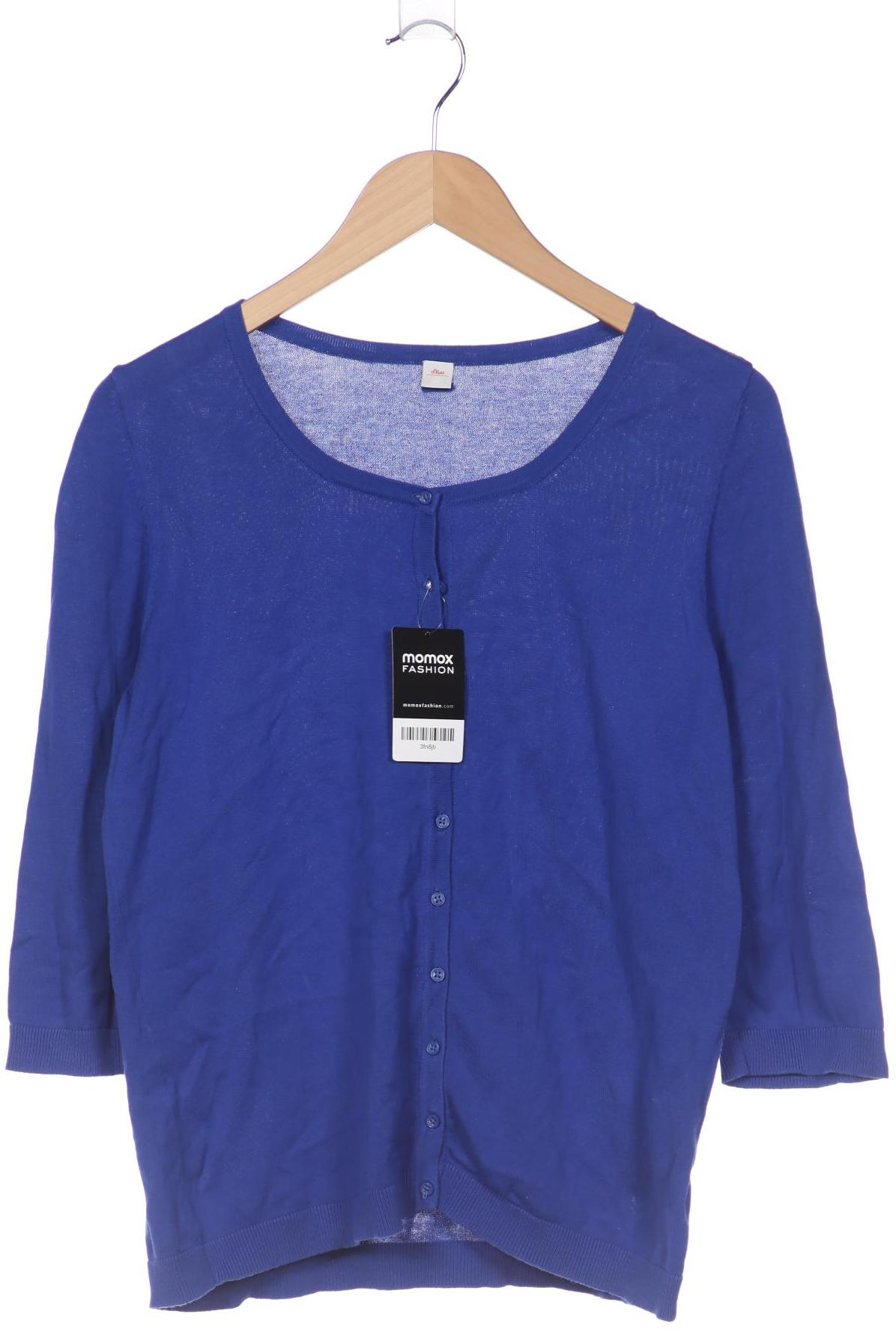

s.Oliver Damen Strickjacke, blau