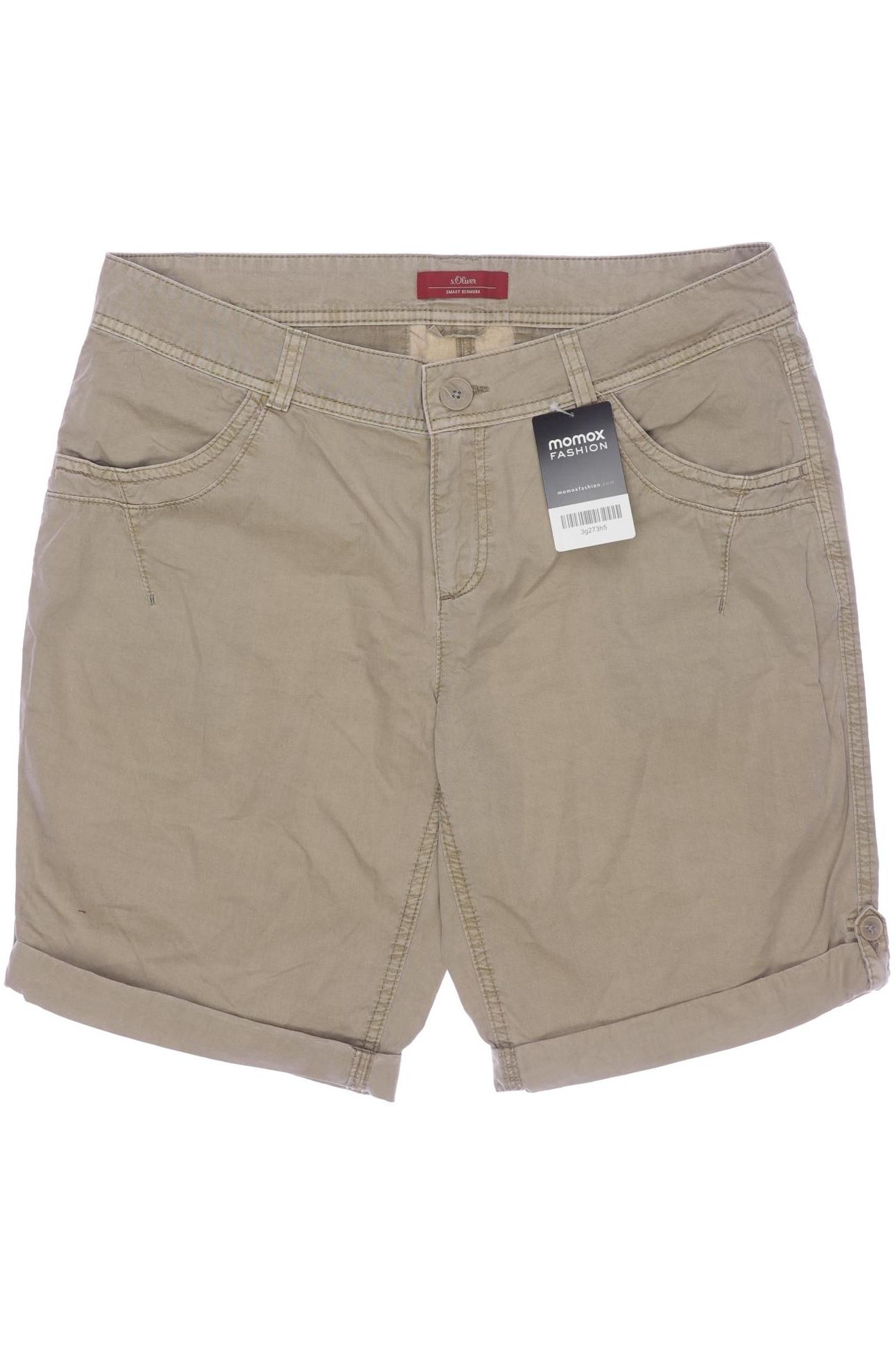 

s.Oliver Damen Shorts, beige, Gr. 40