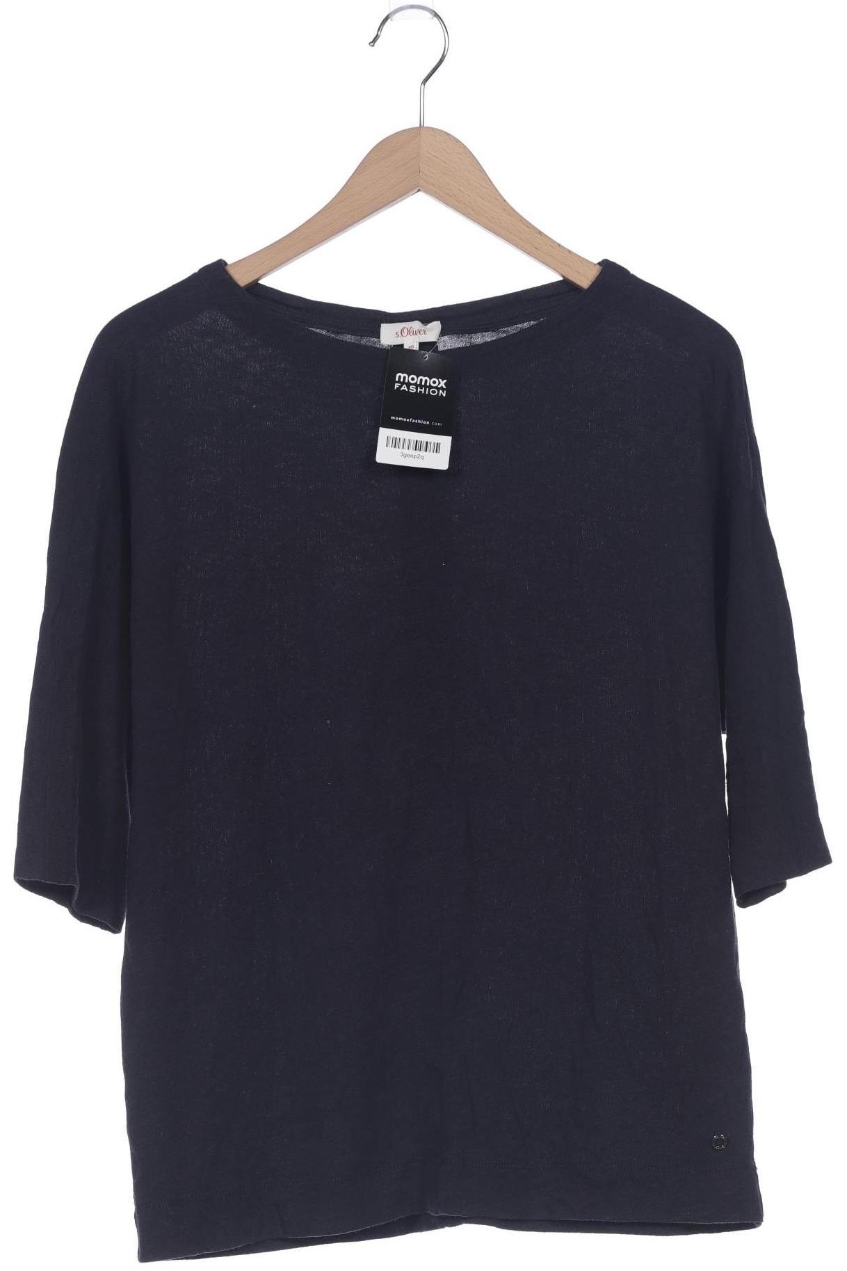 

s.Oliver Damen T-Shirt, marineblau, Gr. 40