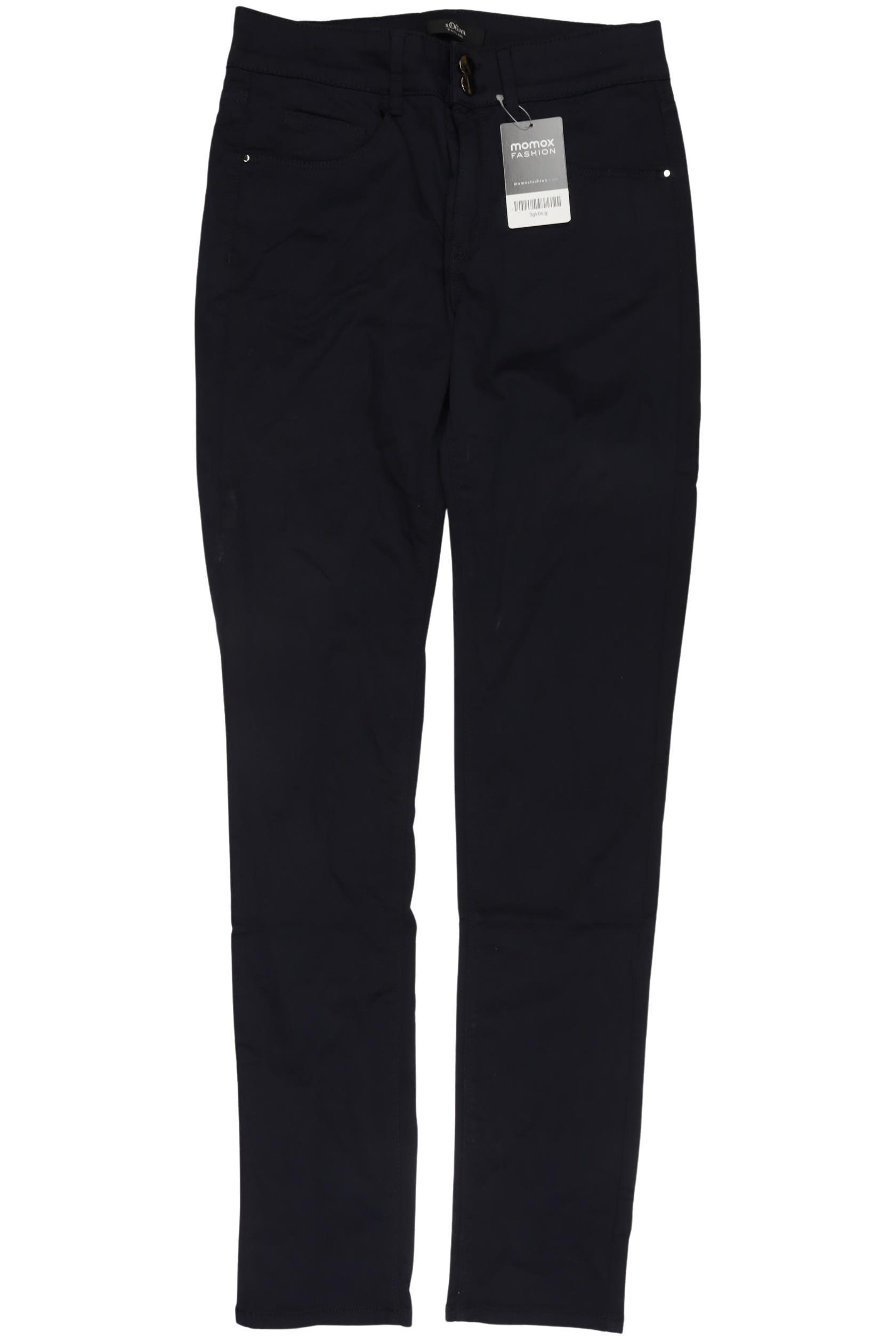

s.Oliver Damen Stoffhose, marineblau, Gr. 36