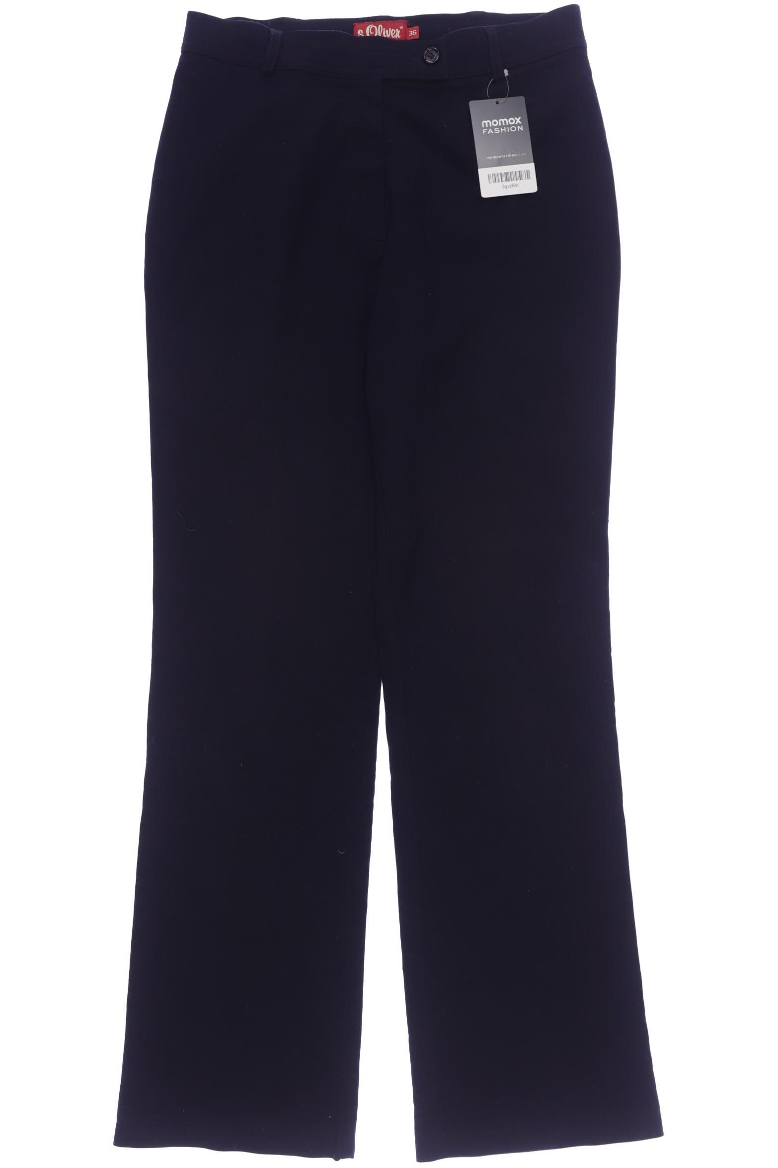 

s.Oliver Damen Stoffhose, marineblau, Gr. 36