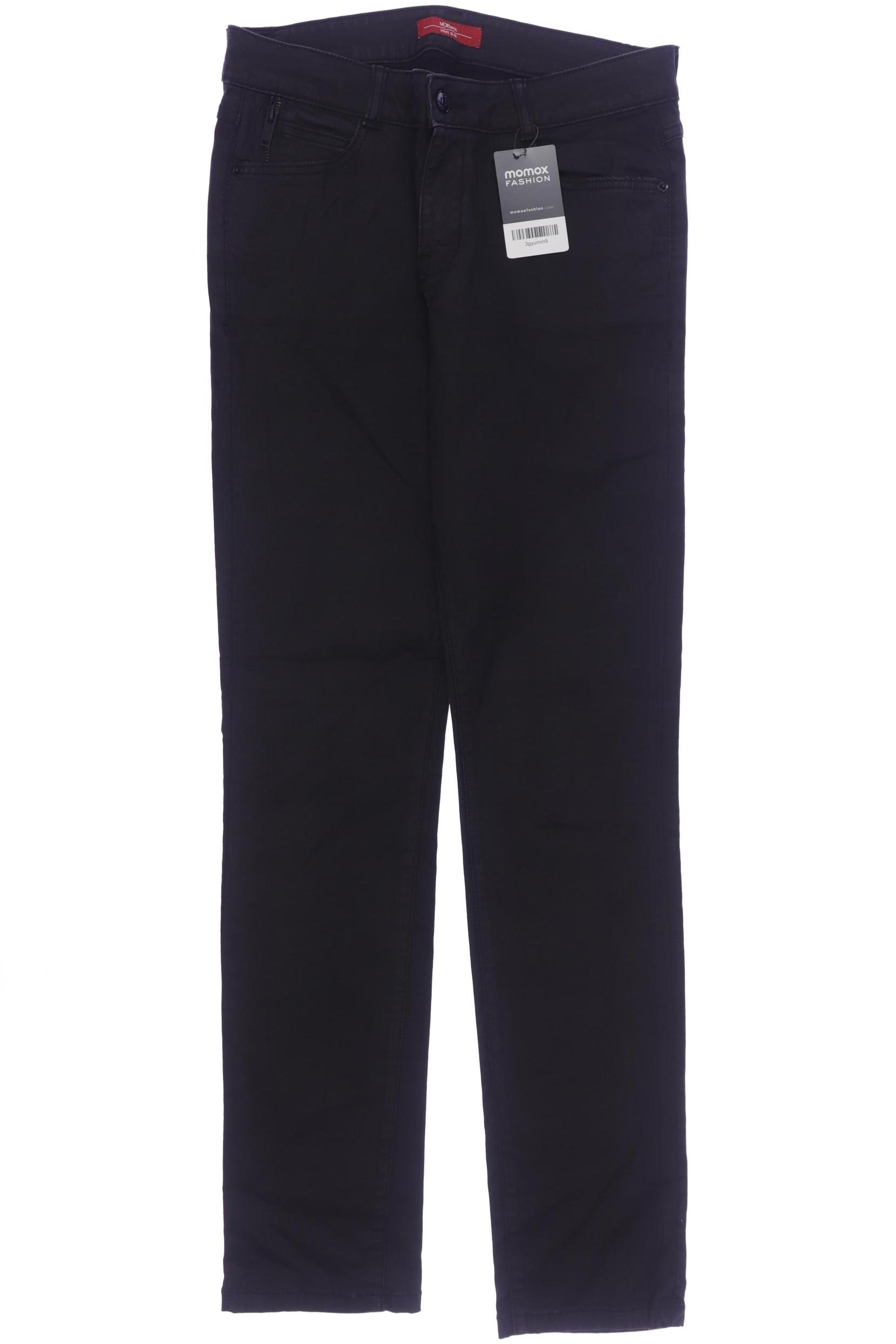 

s.Oliver Damen Jeans, schwarz, Gr. 38