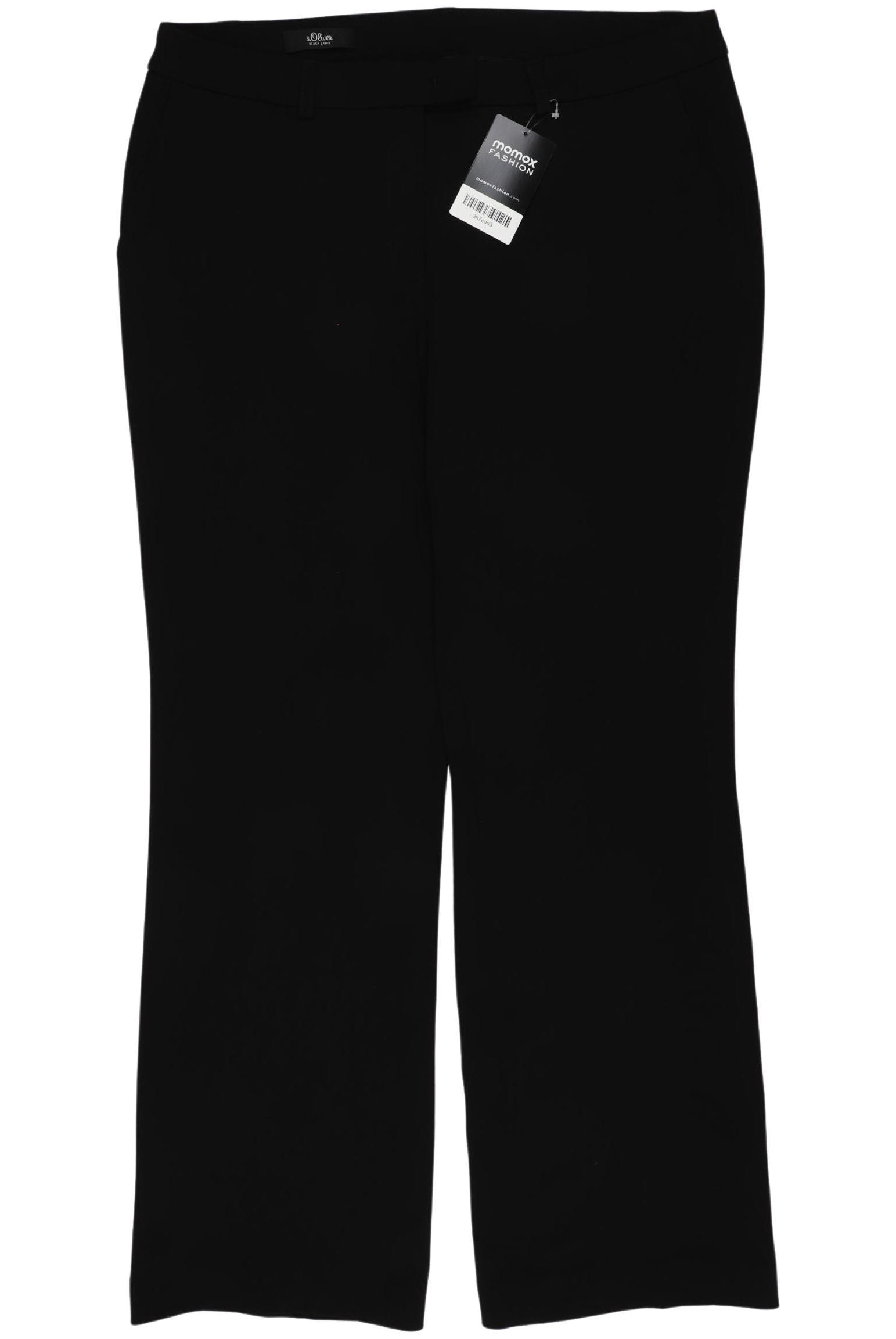 

s.Oliver Damen Stoffhose, schwarz, Gr. 32