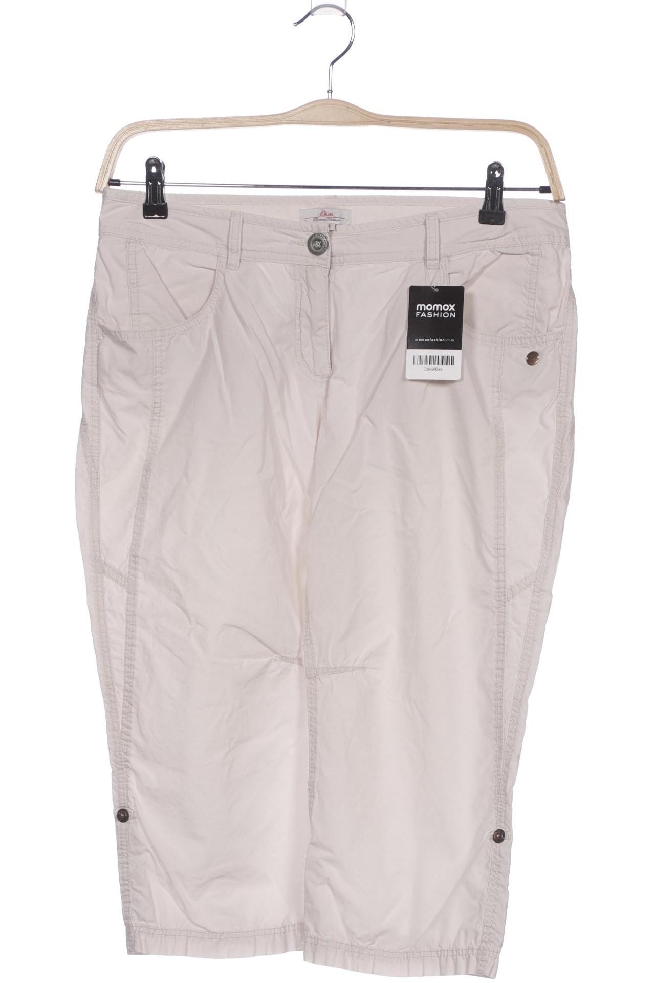

s.Oliver Damen Stoffhose, cremeweiß, Gr. 38