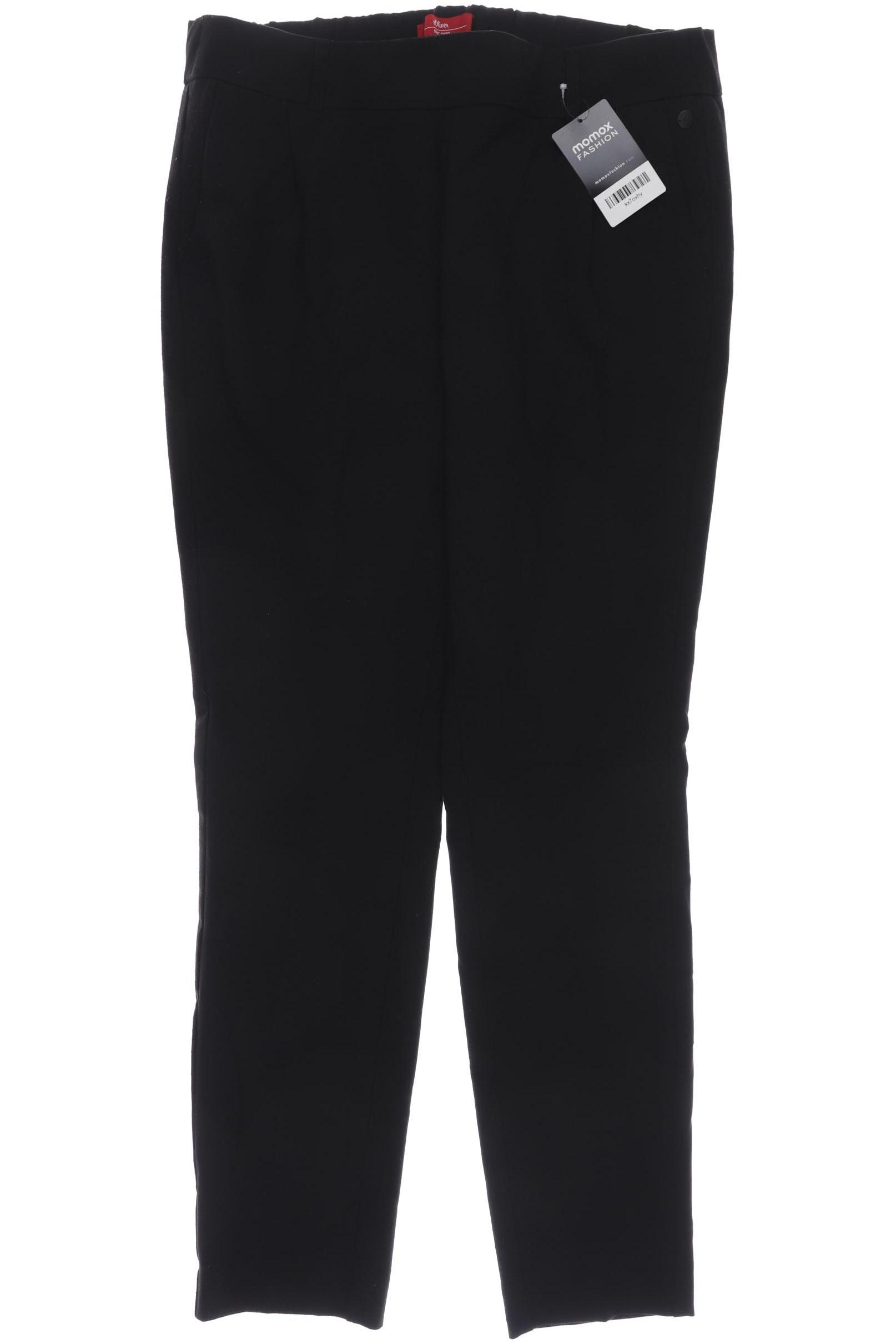 

s.Oliver Damen Stoffhose, schwarz, Gr. 38