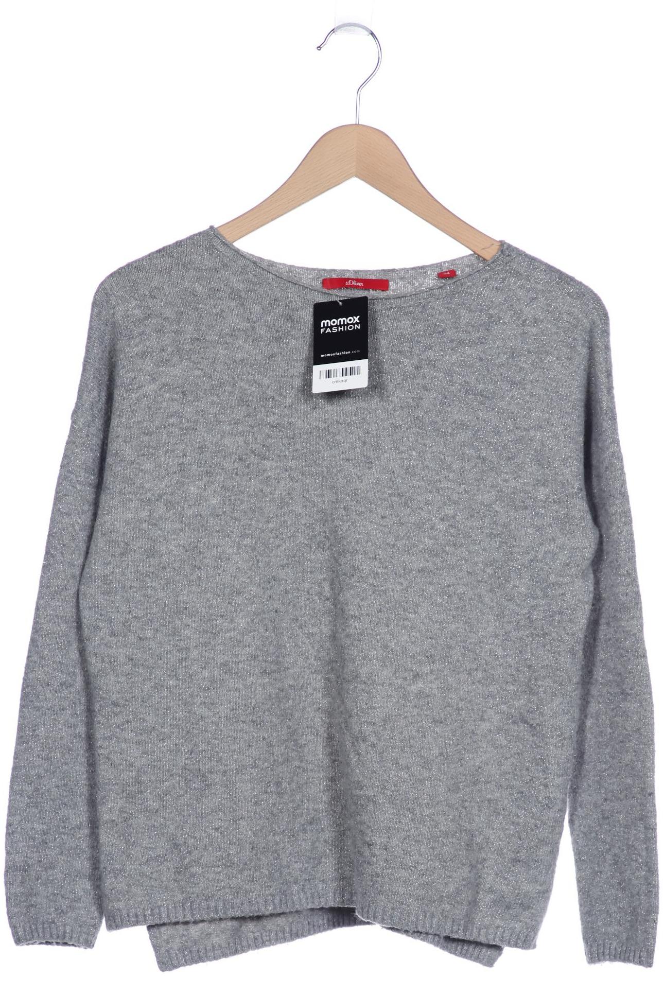 

s.Oliver Damen Pullover, grau, Gr. 34