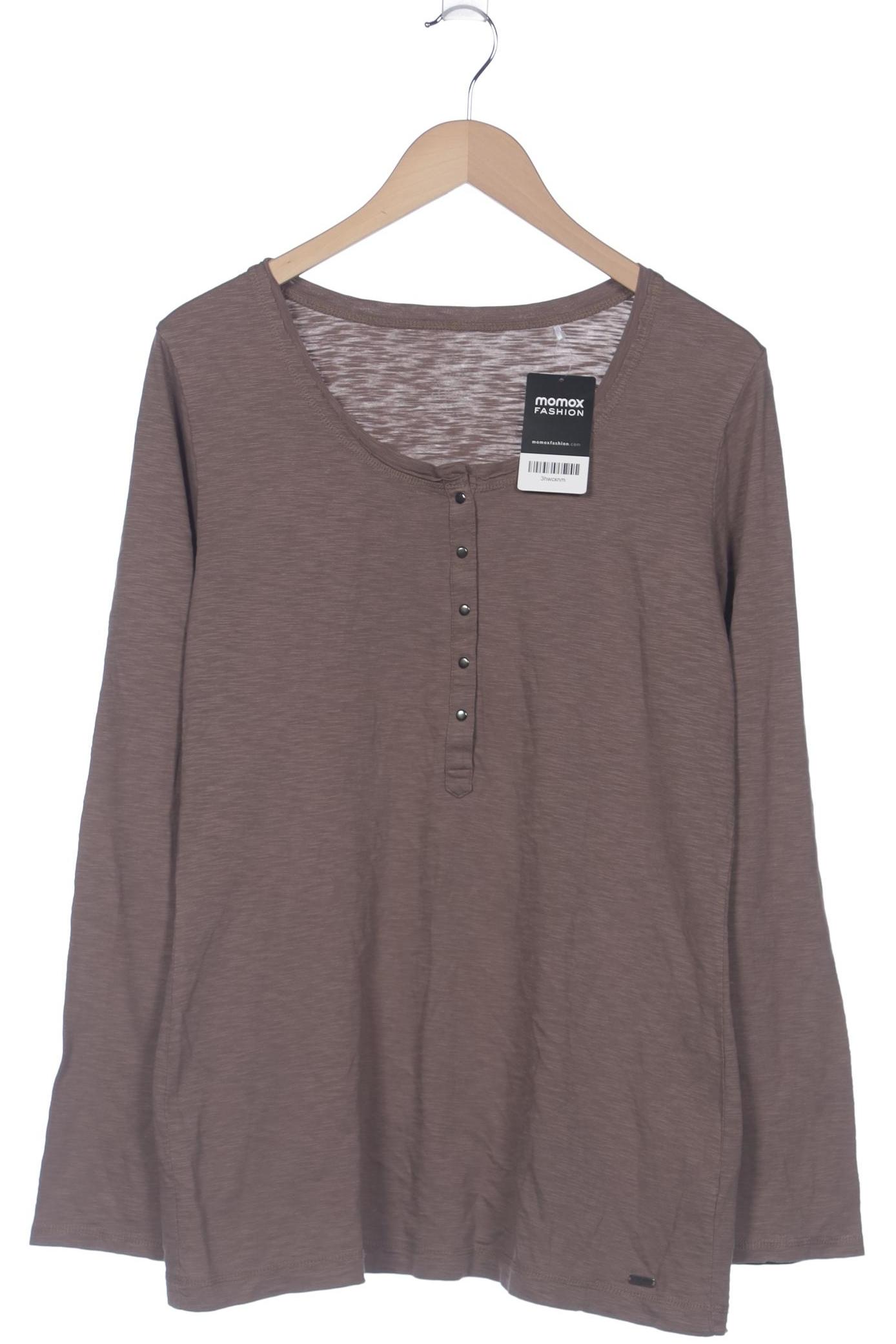 

s.Oliver Damen Langarmshirt, braun, Gr. 42