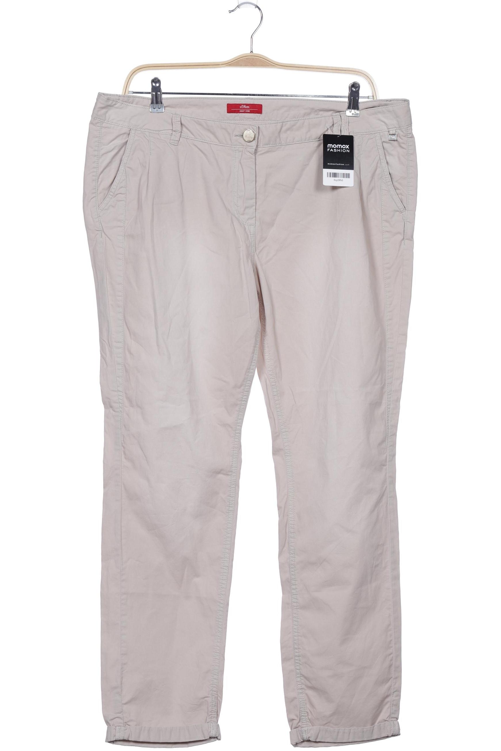 

s.Oliver Damen Stoffhose, cremeweiß, Gr. 46