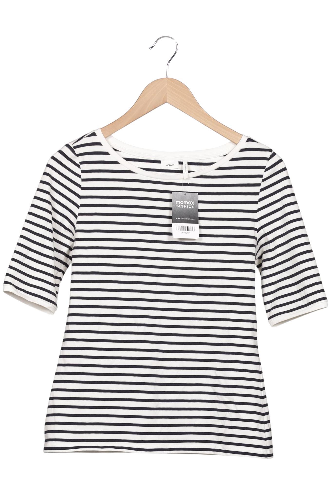 

s.Oliver Damen T-Shirt, weiß, Gr. 36