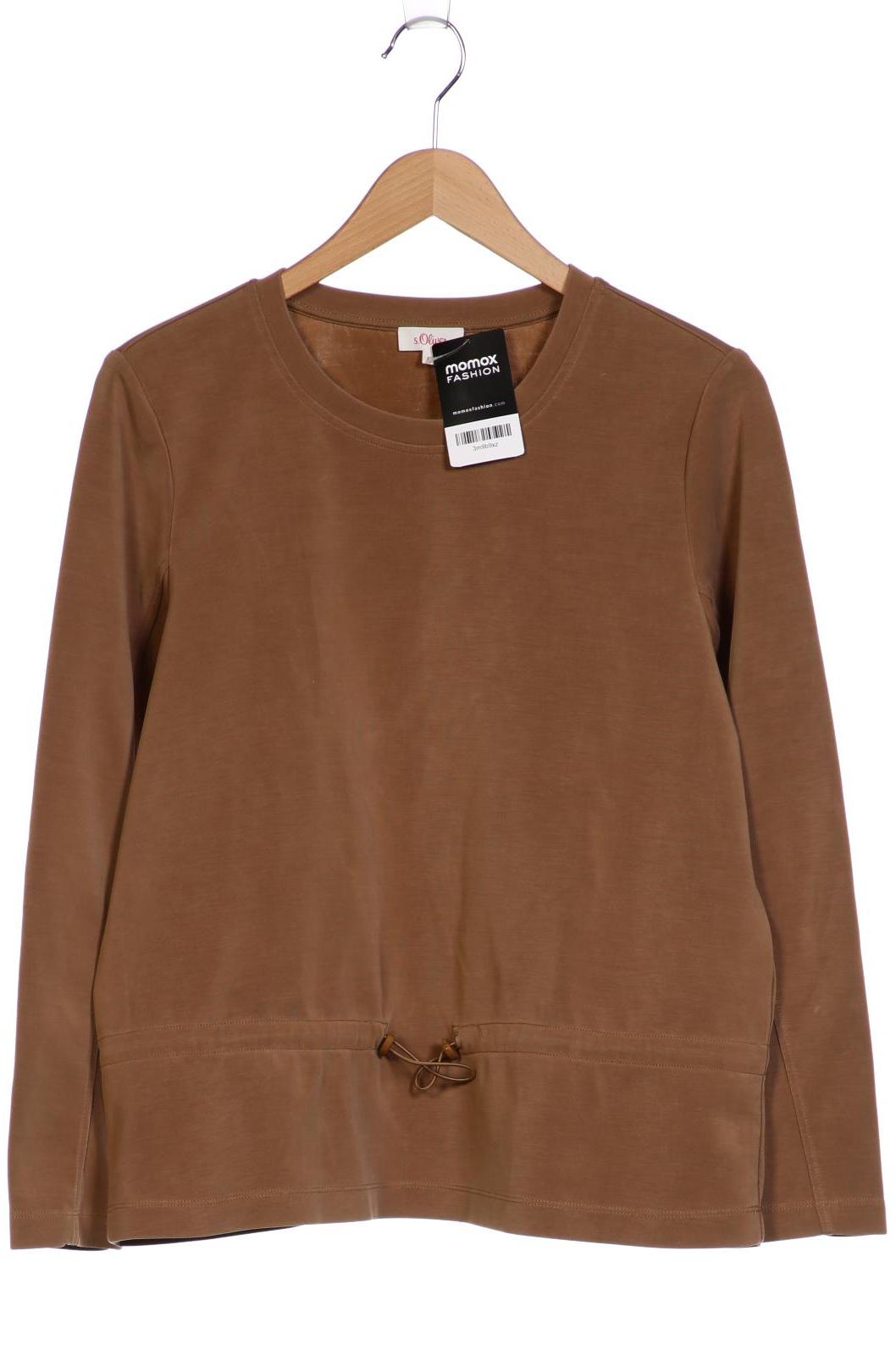

s.Oliver Damen Sweatshirt, braun, Gr. 38