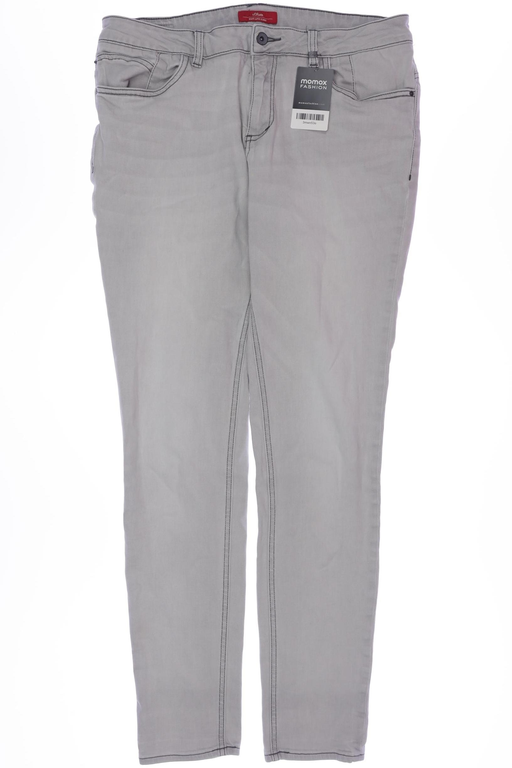 

s.Oliver Damen Jeans, grau, Gr. 44