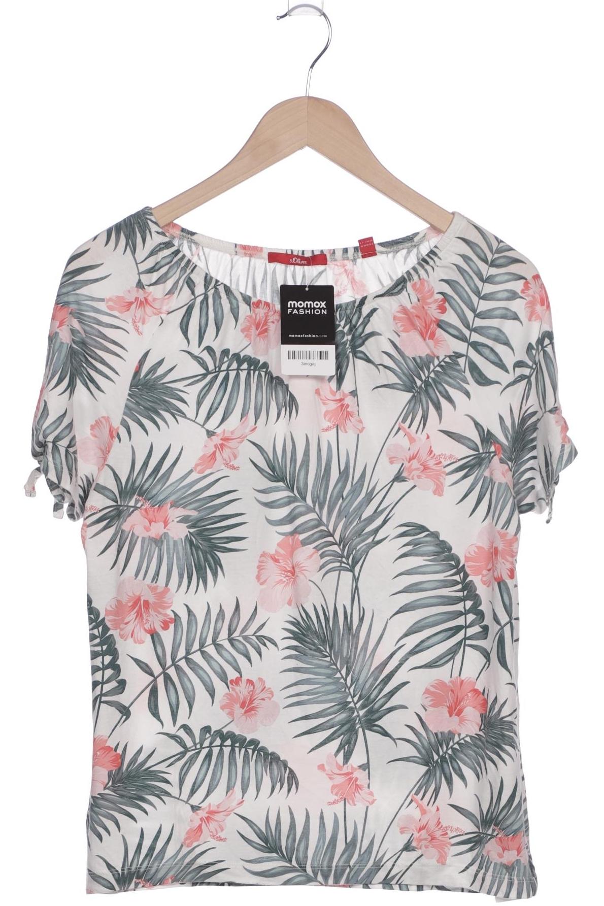 

s.Oliver Damen T-Shirt, weiß, Gr. 36