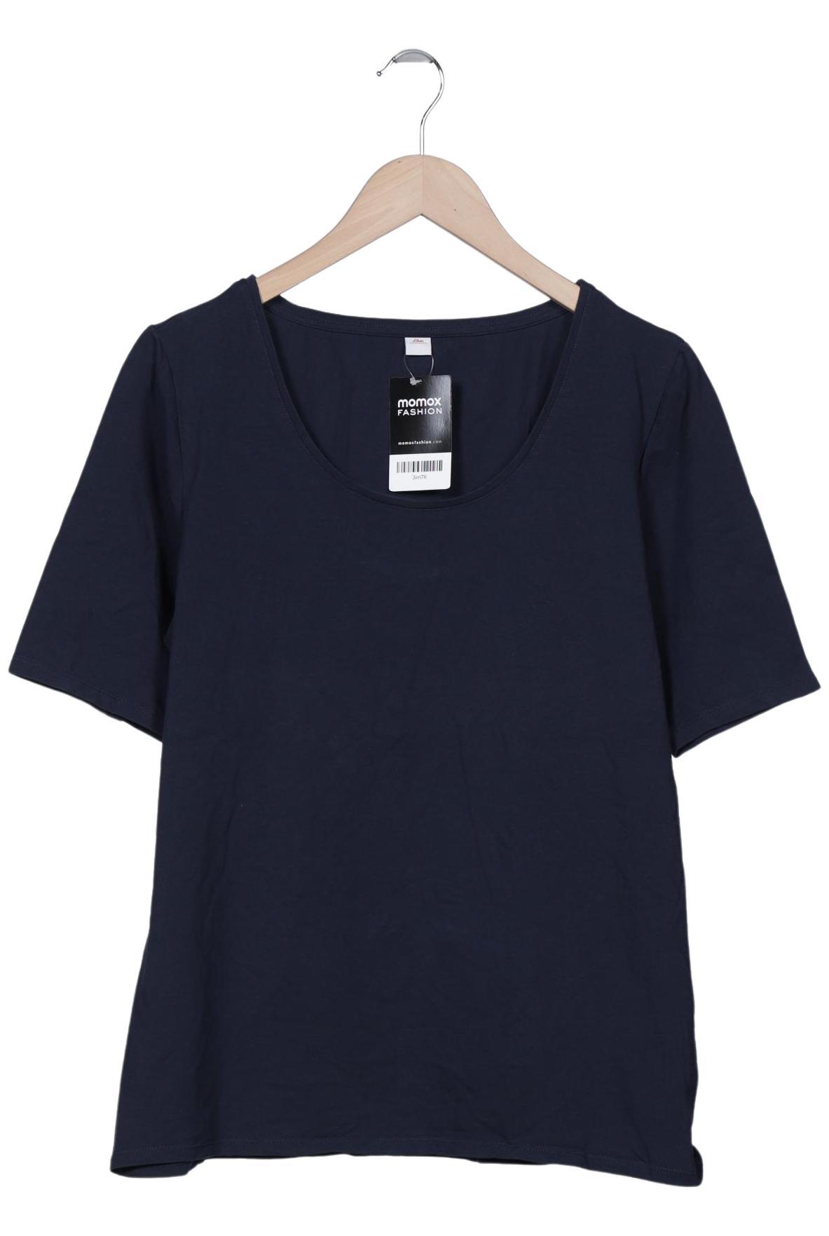 

s.Oliver Damen T-Shirt, marineblau, Gr. 46