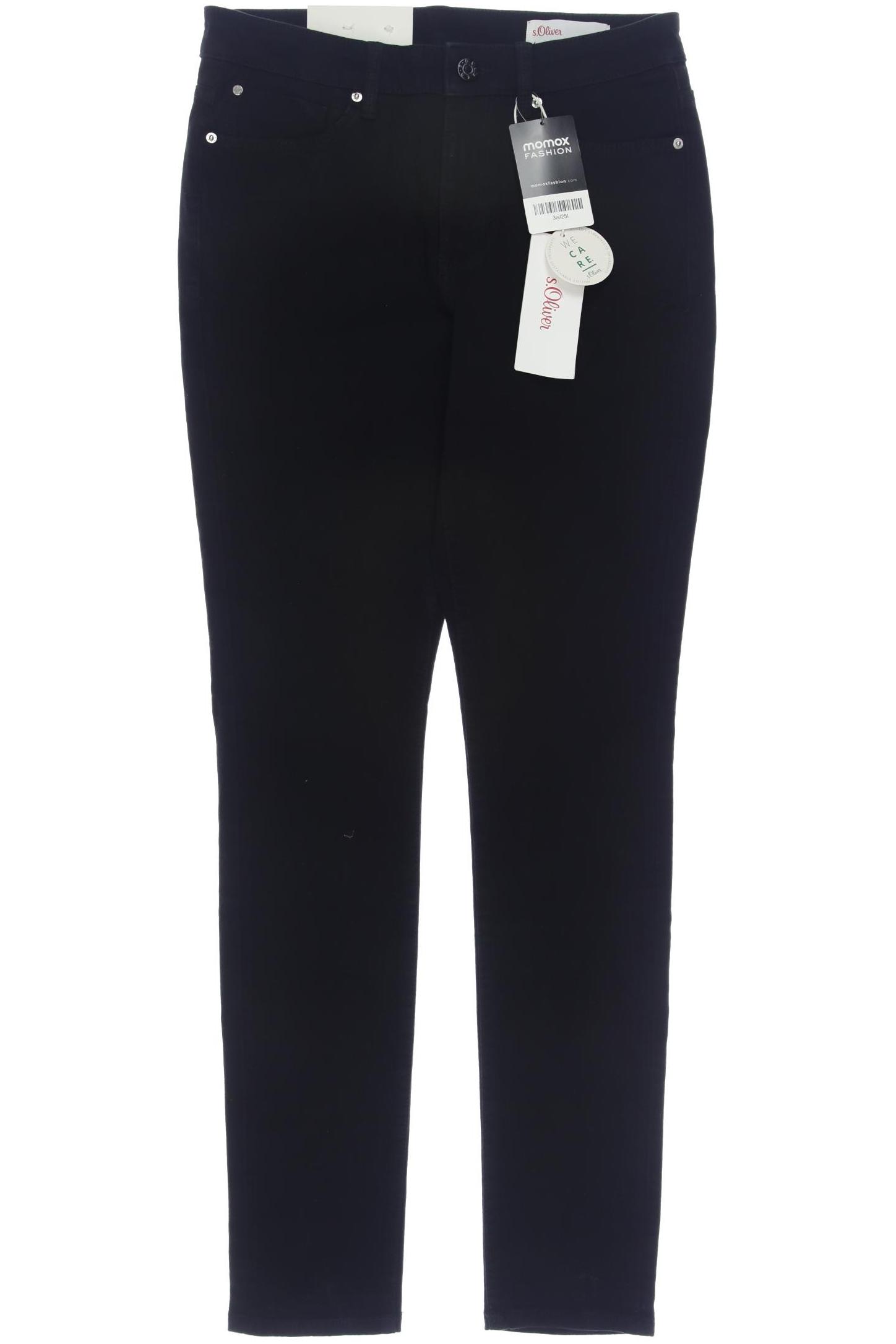 

s.Oliver Damen Jeans, schwarz, Gr. 36